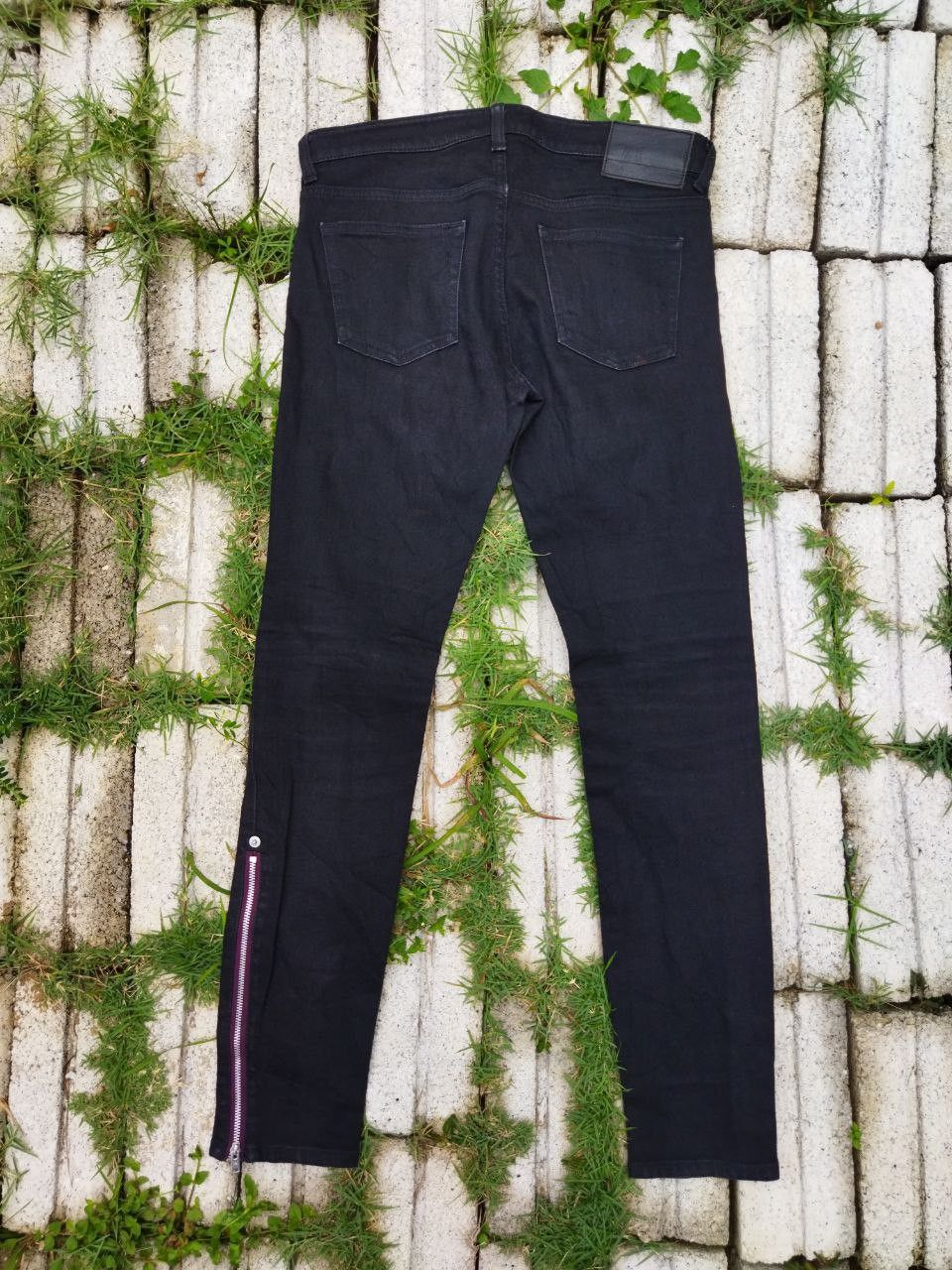 Undercover × Uniqlo Uniqlo Undercover Japan Ankle Zip Black Jeans Size 29" - 5 Thumbnail