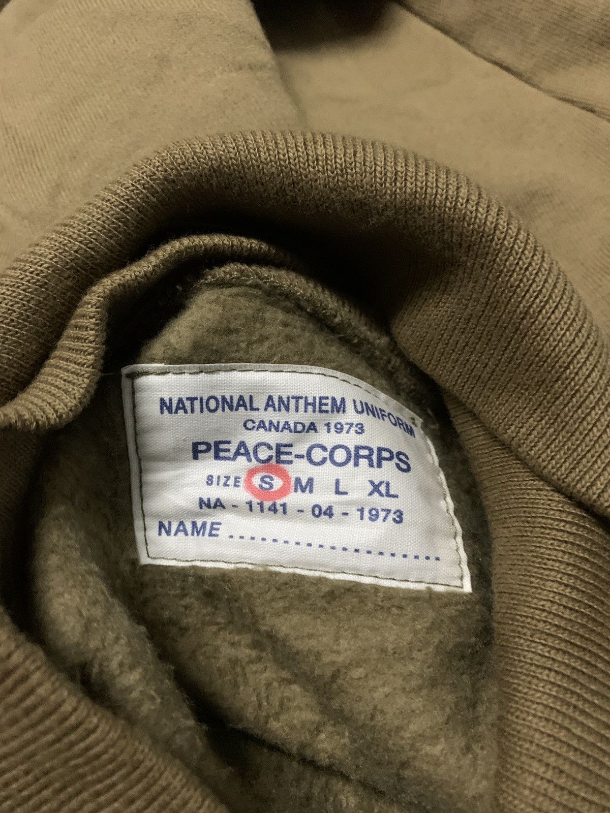 Vintage 70s Canada army peace corps National anthem uniform jacket Size US S / EU 44-46 / 1 - 5 Thumbnail