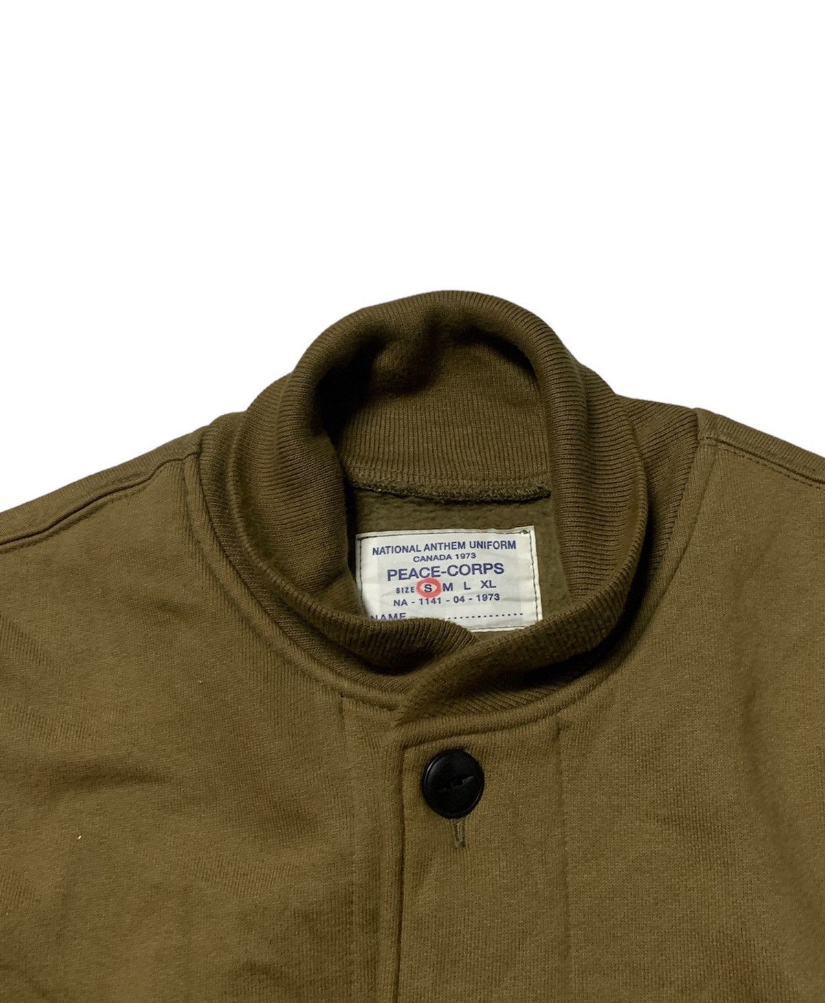 Vintage 70s Canada army peace corps National anthem uniform jacket Size US S / EU 44-46 / 1 - 4 Thumbnail