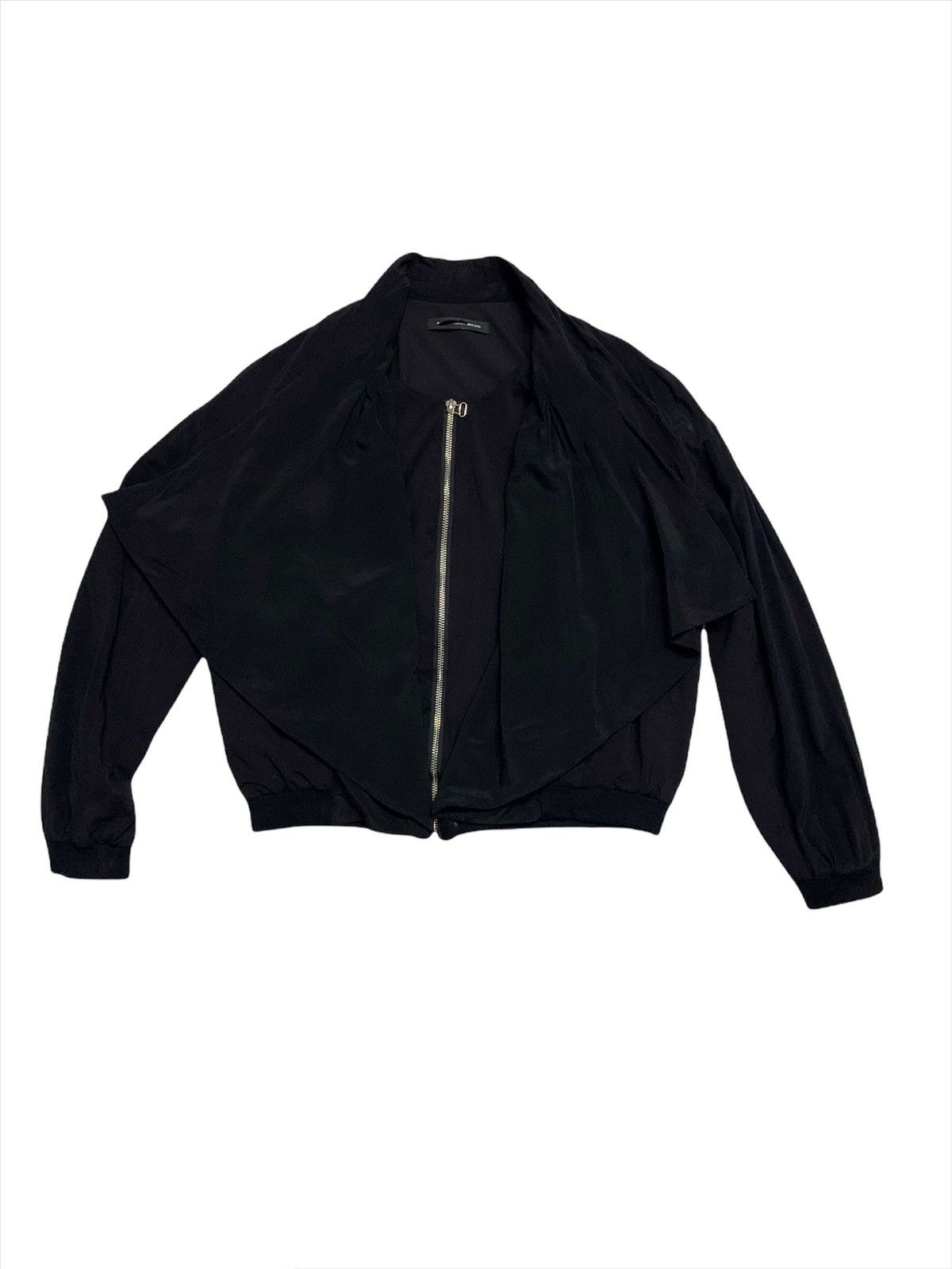 Alexander Wang Alexander Wang Double Layer Silk/Cotton Cropped Light Jacket Size S / US 4 / IT 40 - 3 Thumbnail