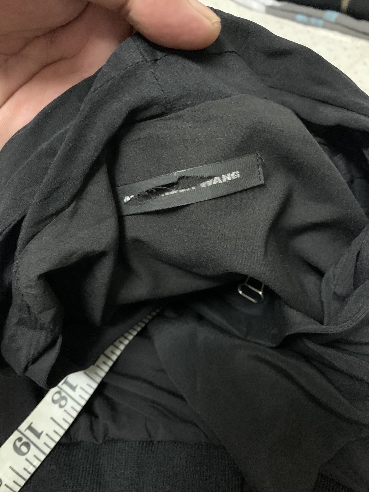Alexander Wang Alexander Wang Double Layer Silk/Cotton Cropped Light Jacket Size S / US 4 / IT 40 - 8 Thumbnail