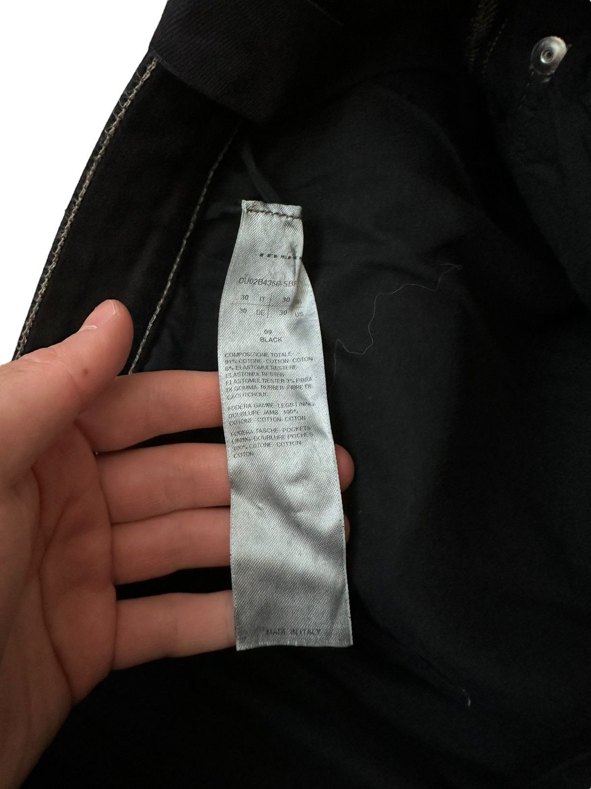 Rick Owens × Rick Owens Drkshdw Detroit Cut Destroyed Distressed Denim Size US 30 / EU 46 - 13 Thumbnail
