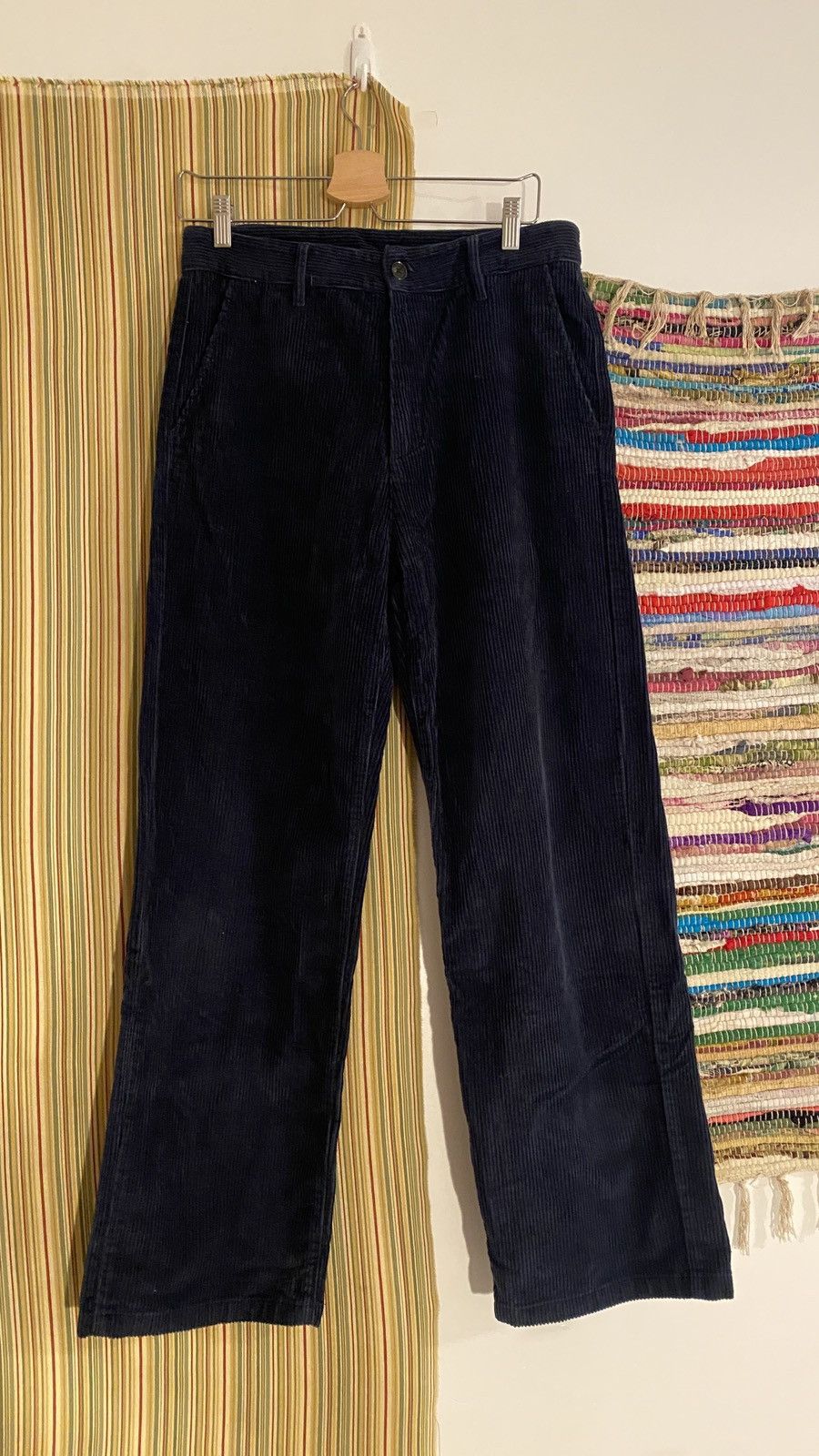 HOPE corduroy straight leg trouser.