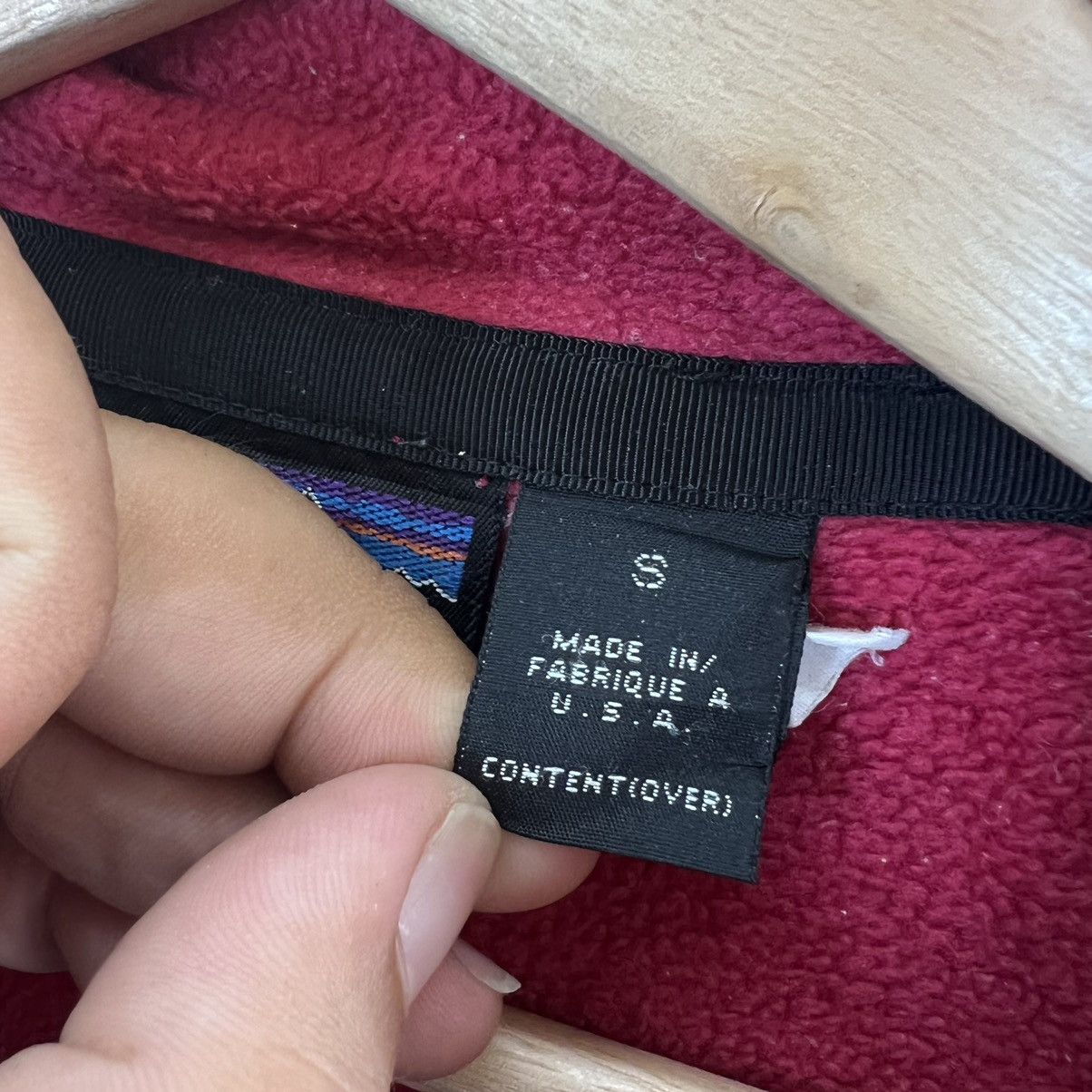 Patagonia VINTAGE PATAGONIA SYNCHILLA MADE IN USA FLEECE JACKET Size US S / EU 44-46 / 1 - 11 Thumbnail