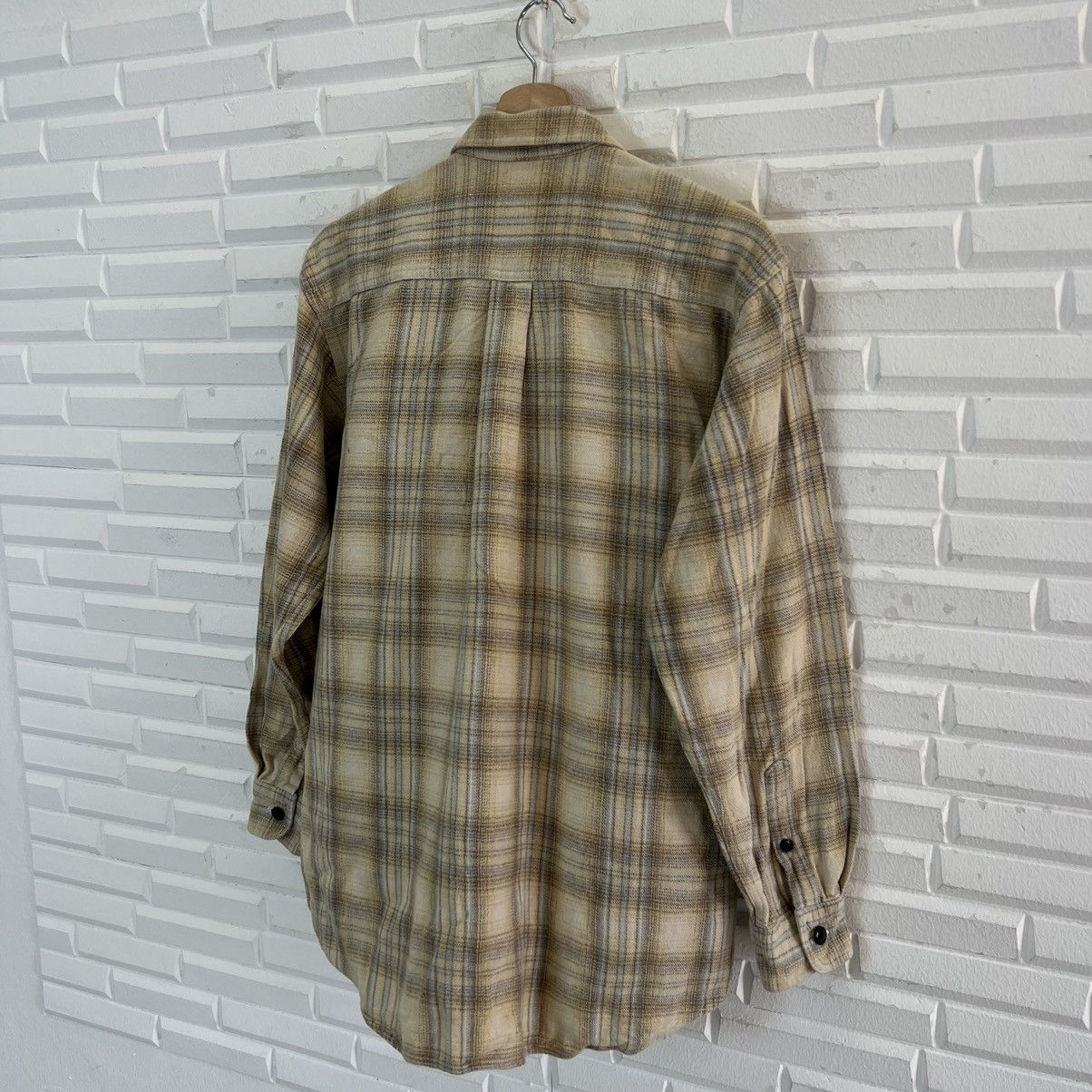 Flannel × Japanese Brand VINTAGE BILLY STONE’S TARTAN DESIGN FLANNEL DOUBLE POCKET Size US M / EU 48-50 / 2 - 9 Thumbnail