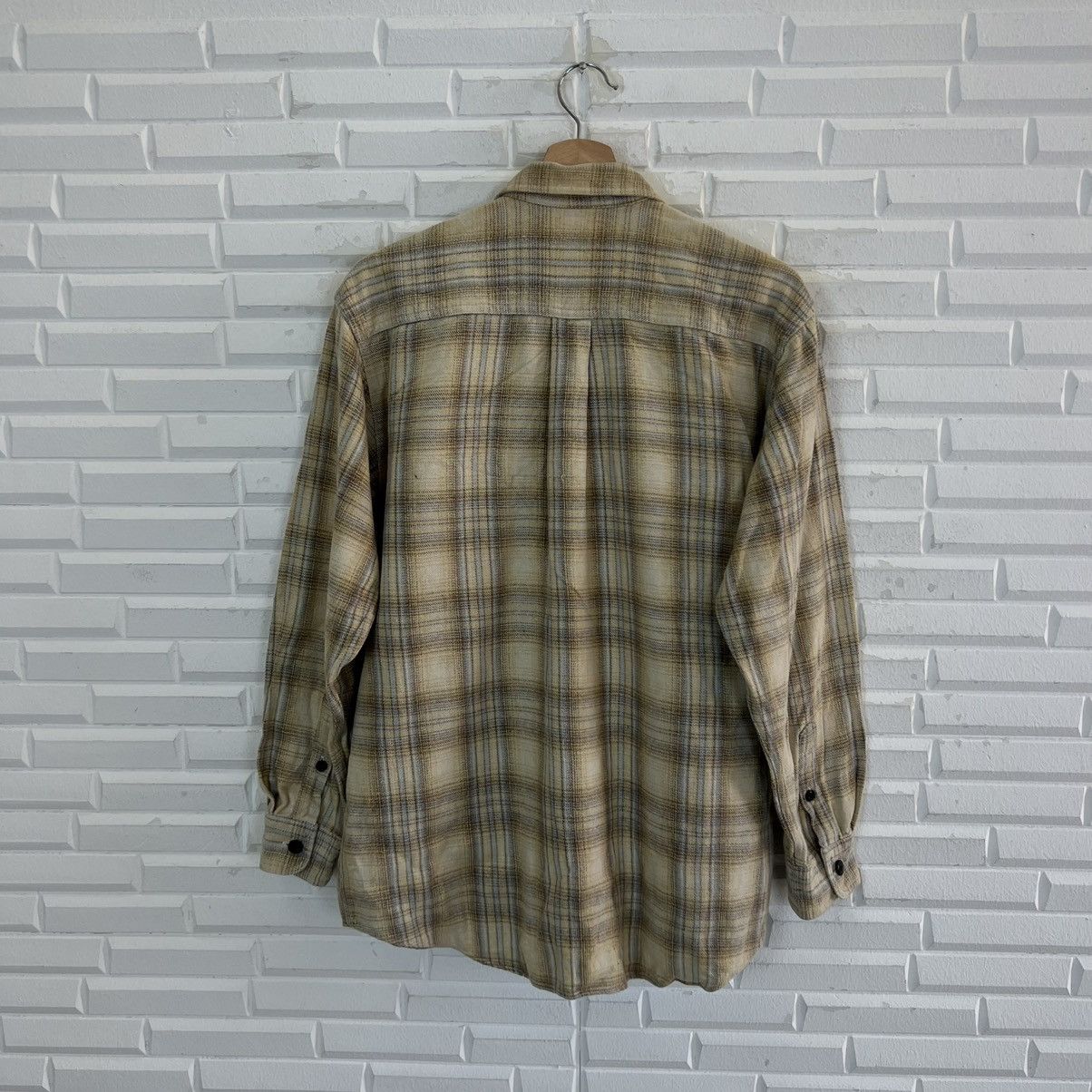 Flannel × Japanese Brand VINTAGE BILLY STONE’S TARTAN DESIGN FLANNEL DOUBLE POCKET Size US M / EU 48-50 / 2 - 8 Thumbnail