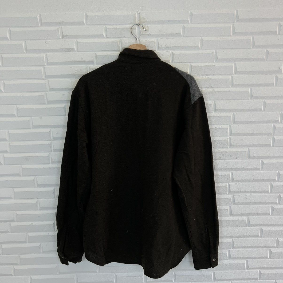 Japanese Brand VINTAGE BARNEYS NEWYORK PATCHWORK MIX COLOUR SHIRTS Size US M / EU 48-50 / 2 - 9 Thumbnail