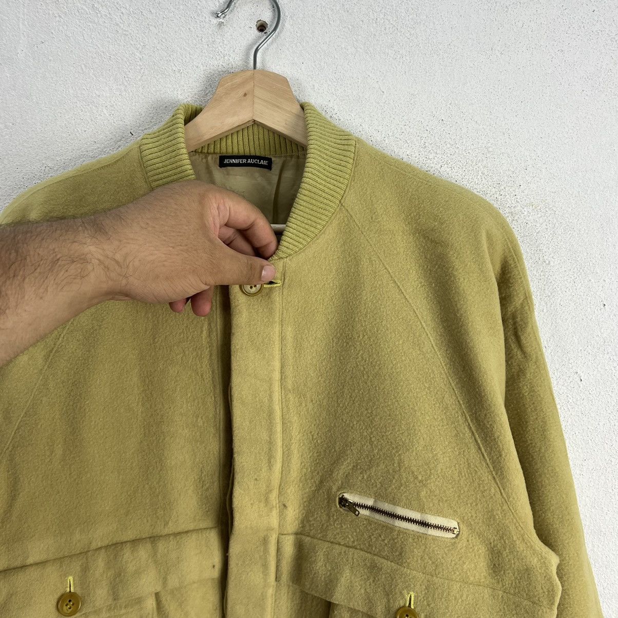 Japanese Brand VINTAGE JENNIFER AUCLAIE INSPIRED ISSEY MIYAKE MA-1 JAPAN Size US M / EU 48-50 / 2 - 6 Thumbnail