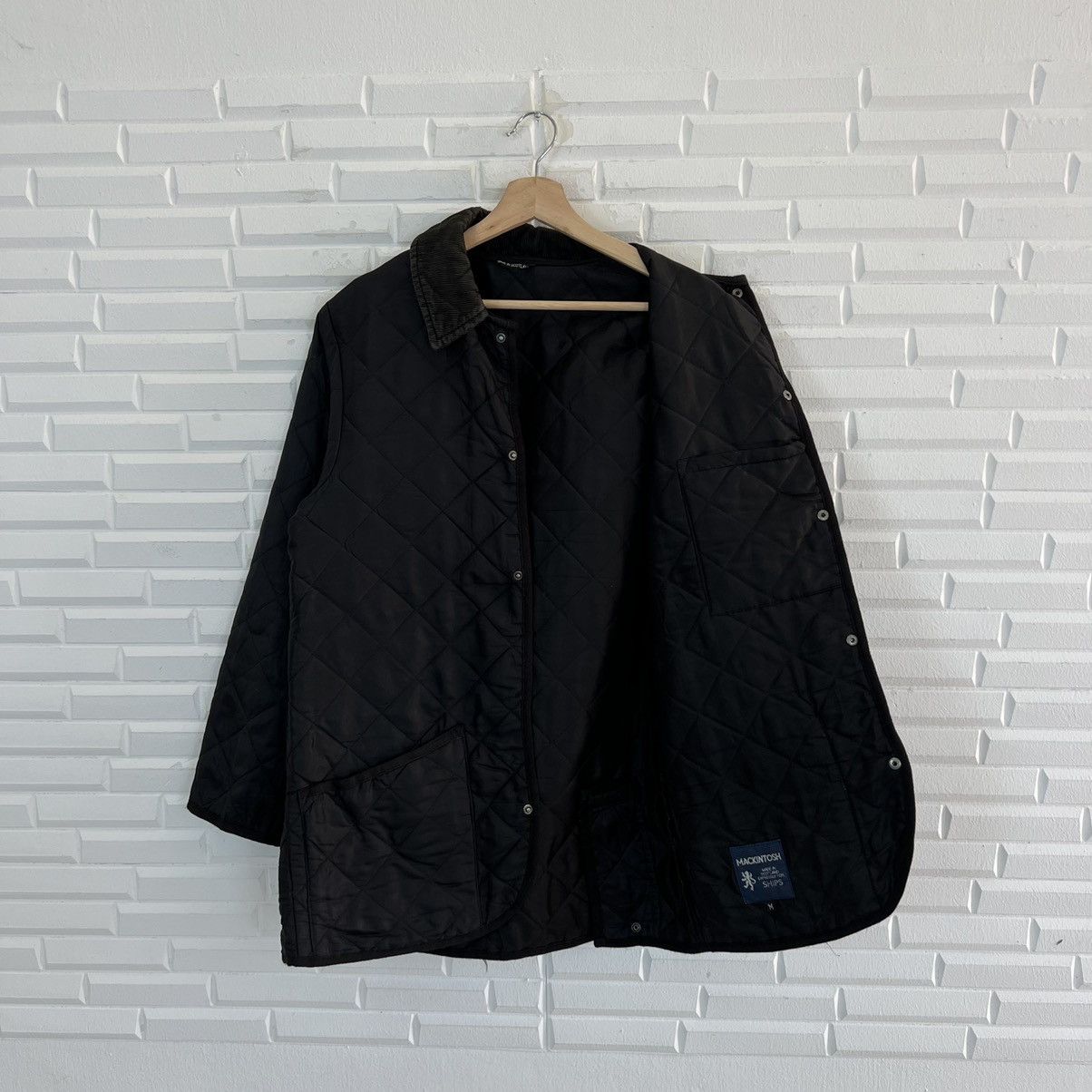 SHIPS VINTAGE QUILTED BUTTON JACKET MADE IN SCOTLAND Size US M / EU 48-50 / 2 - 10 Thumbnail
