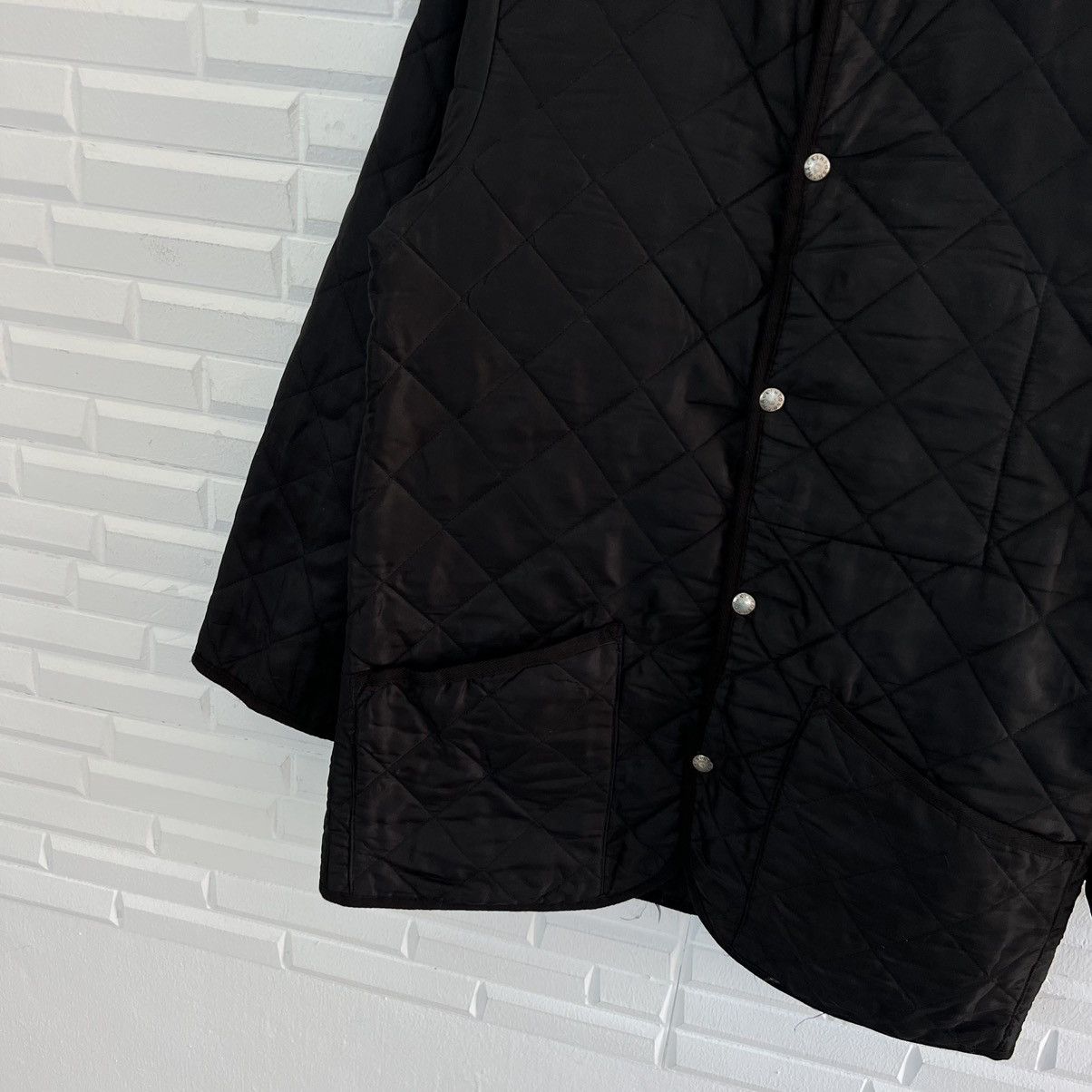 SHIPS VINTAGE QUILTED BUTTON JACKET MADE IN SCOTLAND Size US M / EU 48-50 / 2 - 4 Thumbnail
