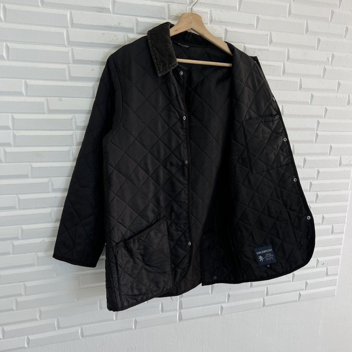 SHIPS VINTAGE QUILTED BUTTON JACKET MADE IN SCOTLAND Size US M / EU 48-50 / 2 - 11 Thumbnail