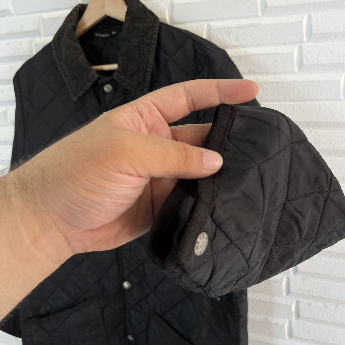 SHIPS VINTAGE QUILTED BUTTON JACKET MADE IN SCOTLAND Size US M / EU 48-50 / 2 - 5 Thumbnail