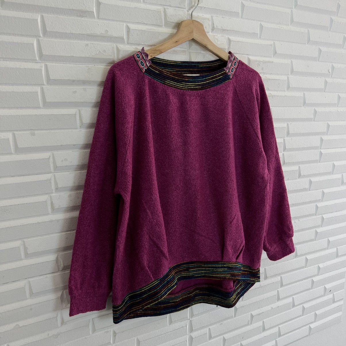 Japanese Brand TITICACA JAPAN SWEATSHIRT RARE STYLE Size US M / EU 48-50 / 2 - 5 Thumbnail