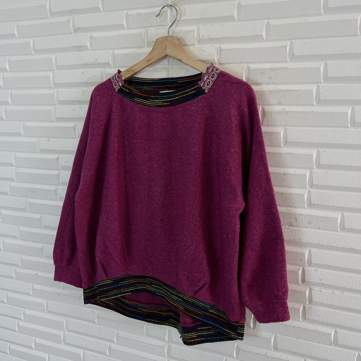 Japanese Brand TITICACA JAPAN SWEATSHIRT RARE STYLE Size US M / EU 48-50 / 2 - 2 Thumbnail