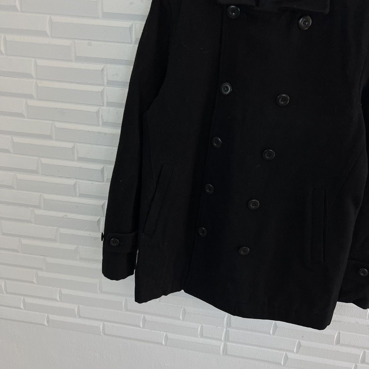 Japanese Brand × SHIPS ULTIMATE BLACK VINTAGE SHIPS DUFFLE JACKET Size US L / EU 52-54 / 3 - 4 Thumbnail