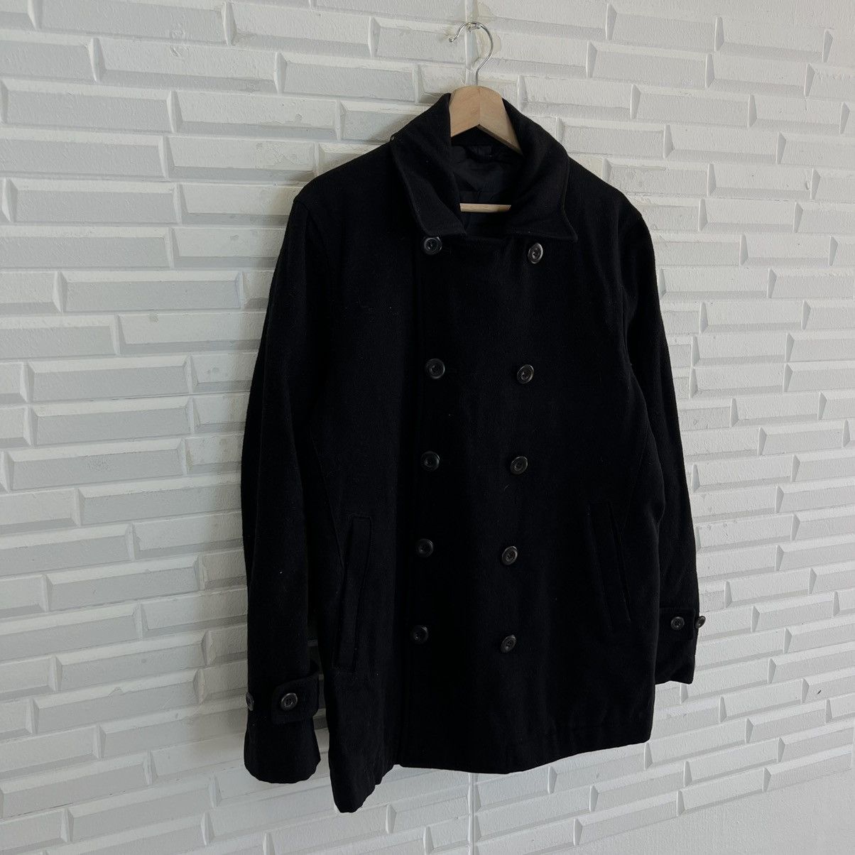 Japanese Brand × SHIPS ULTIMATE BLACK VINTAGE SHIPS DUFFLE JACKET Size US L / EU 52-54 / 3 - 5 Thumbnail