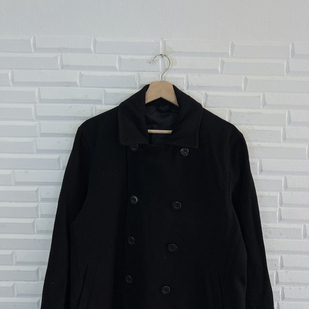 Japanese Brand × SHIPS ULTIMATE BLACK VINTAGE SHIPS DUFFLE JACKET Size US L / EU 52-54 / 3 - 3 Thumbnail