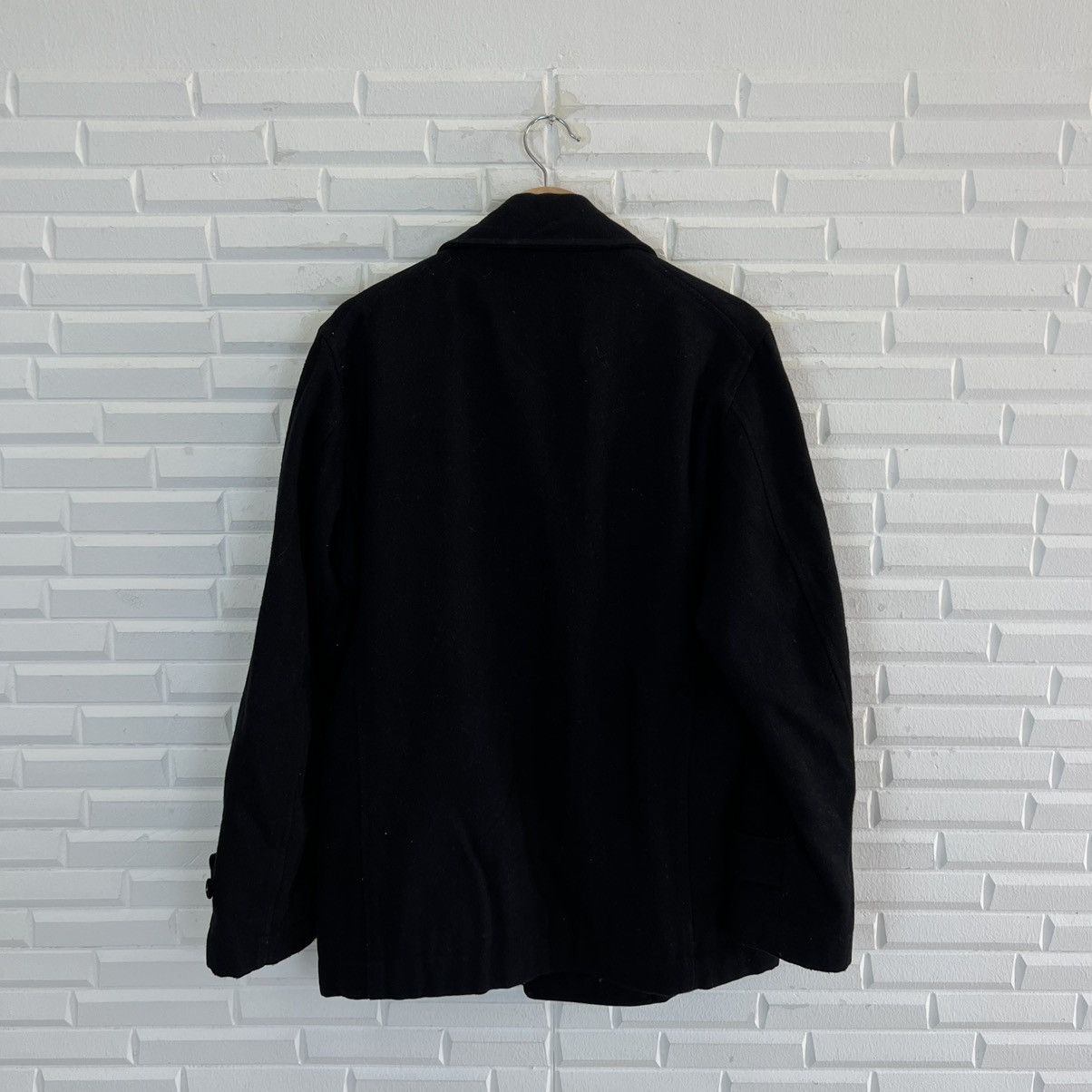 Japanese Brand × SHIPS ULTIMATE BLACK VINTAGE SHIPS DUFFLE JACKET Size US L / EU 52-54 / 3 - 8 Thumbnail