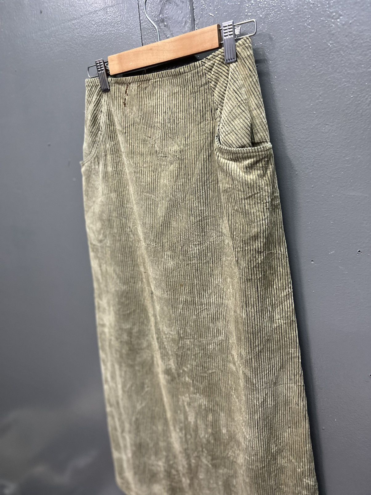 Yohji Yamamoto YOHJI YAMAMOTO CORDUROY MAXI DRESS Size 4XL / US 24-26 - 3 Thumbnail