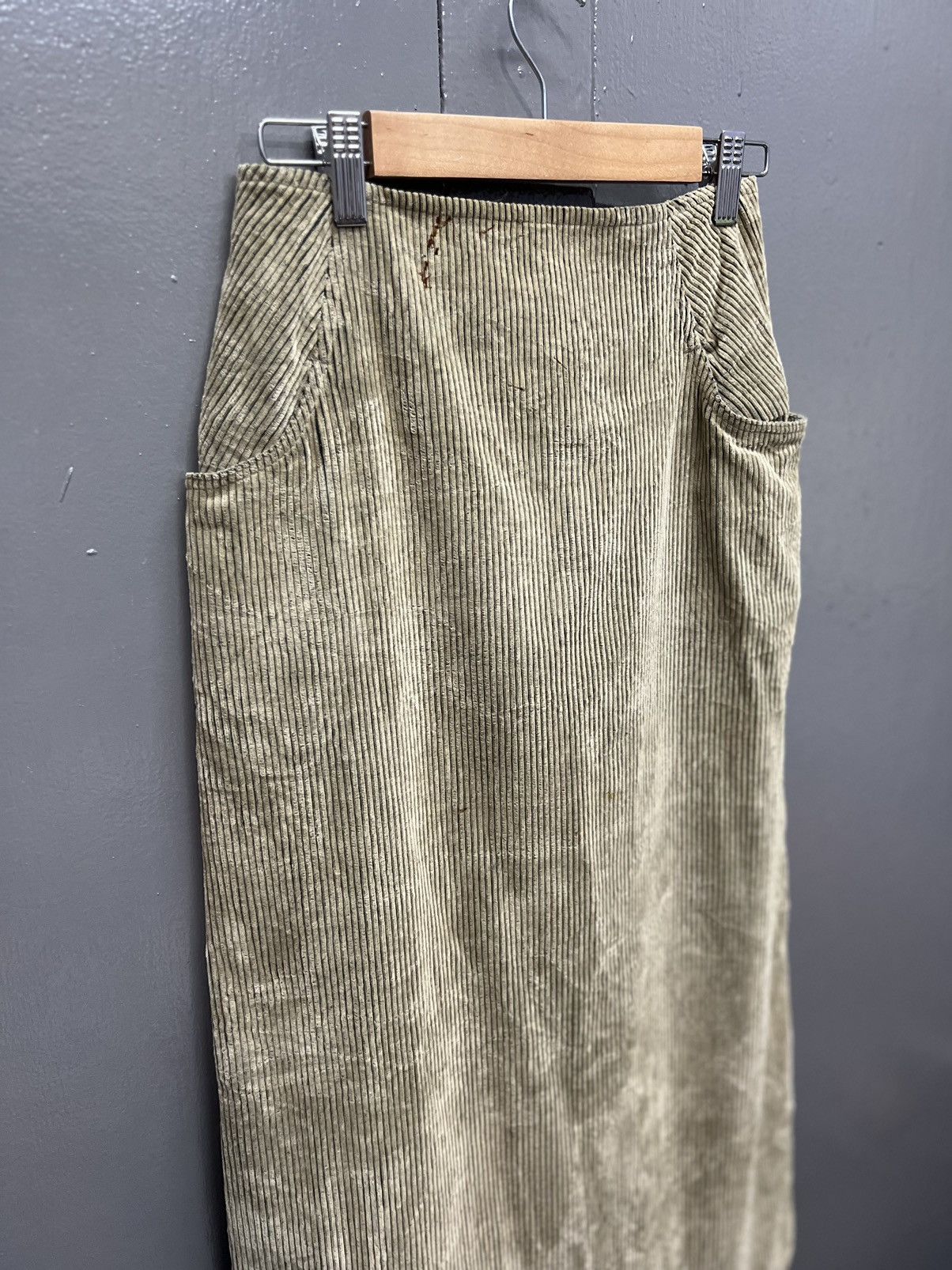 Yohji Yamamoto YOHJI YAMAMOTO CORDUROY MAXI DRESS Size 4XL / US 24-26 - 2 Thumbnail