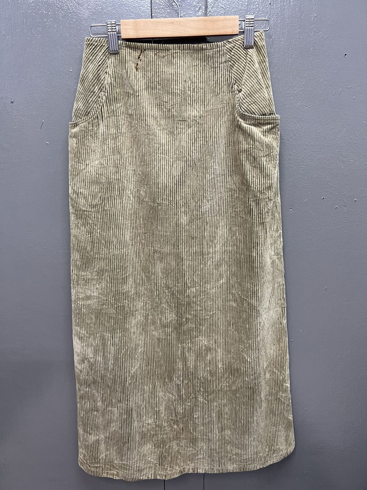 Yohji Yamamoto YOHJI YAMAMOTO CORDUROY MAXI DRESS Size 4XL / US 24-26 - 1 Thumbnail