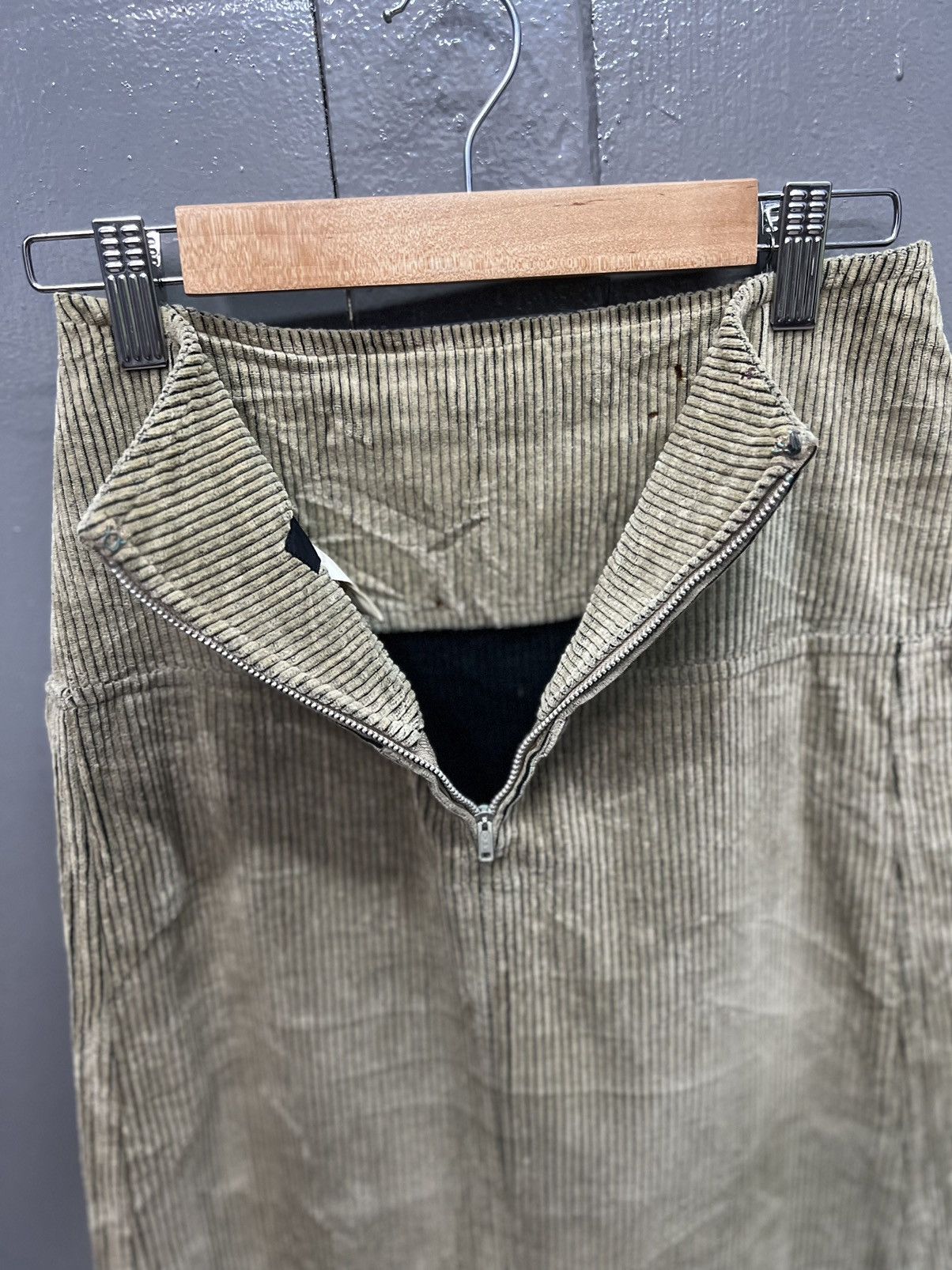 Yohji Yamamoto YOHJI YAMAMOTO CORDUROY MAXI DRESS Size 4XL / US 24-26 - 7 Thumbnail
