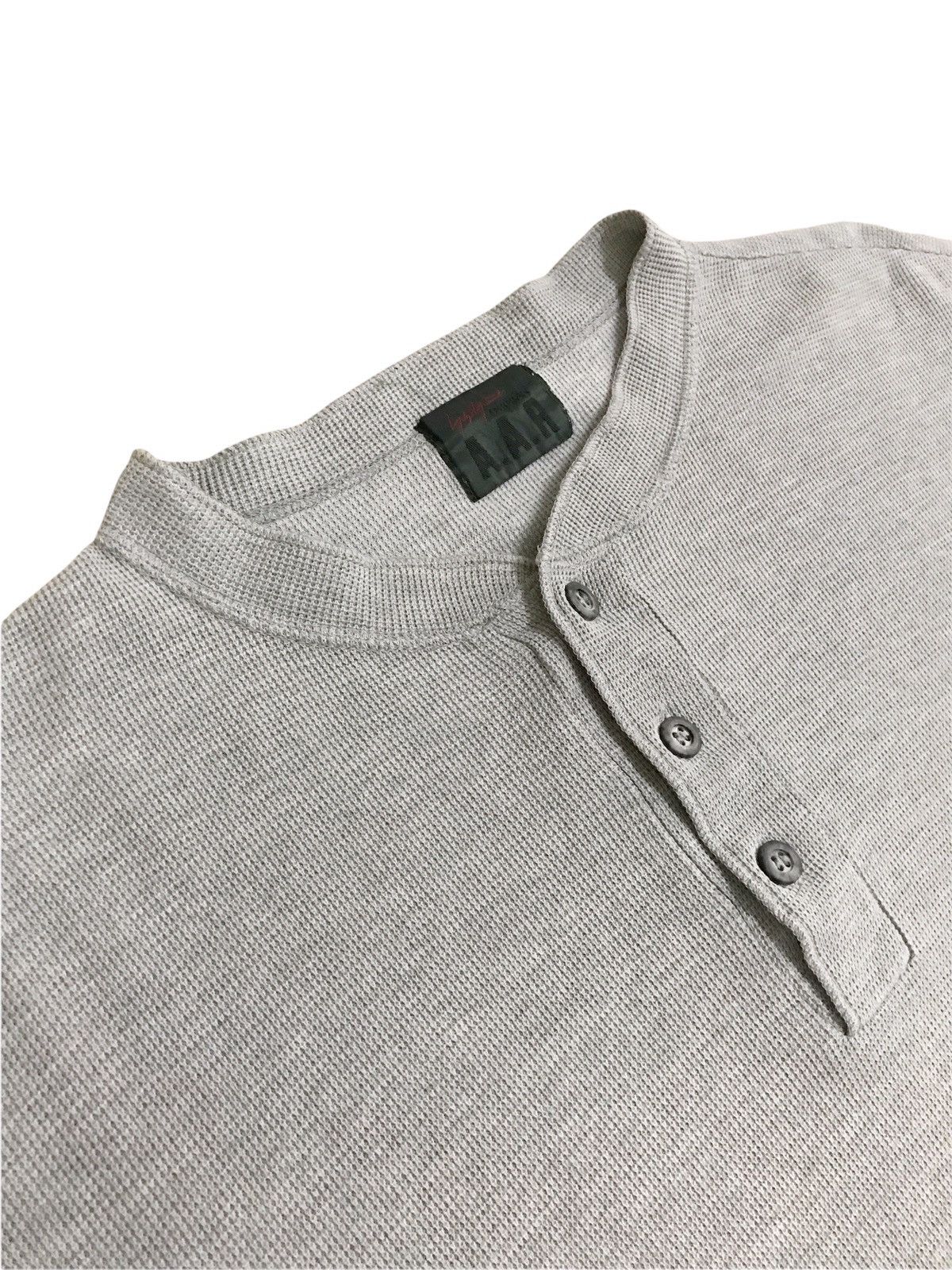 Yohji Yamamoto Yohji Yamamoto x AAR Durban Half Button Neck T-Shirt Size US M / EU 48-50 / 2 - 3 Thumbnail