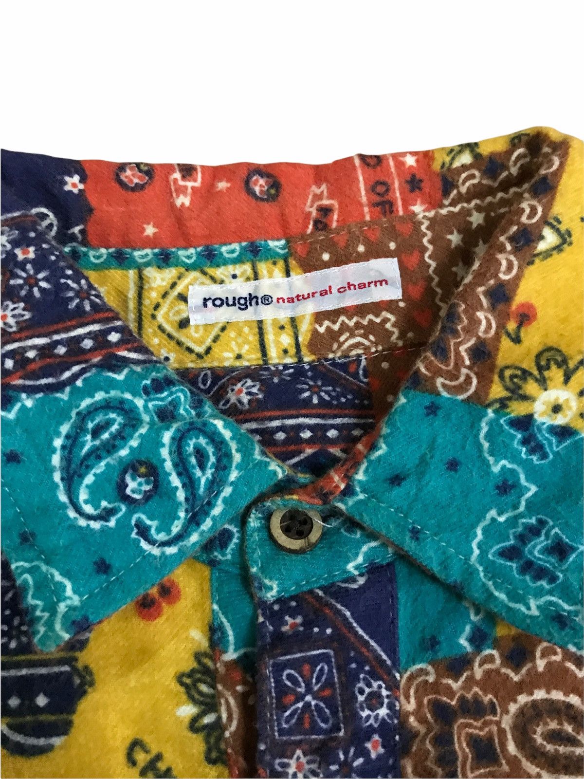 Japanese Brand Japanese Brand Rough Bandana Shirt Visvim Kapital Style Size US S / EU 44-46 / 1 - 5 Thumbnail