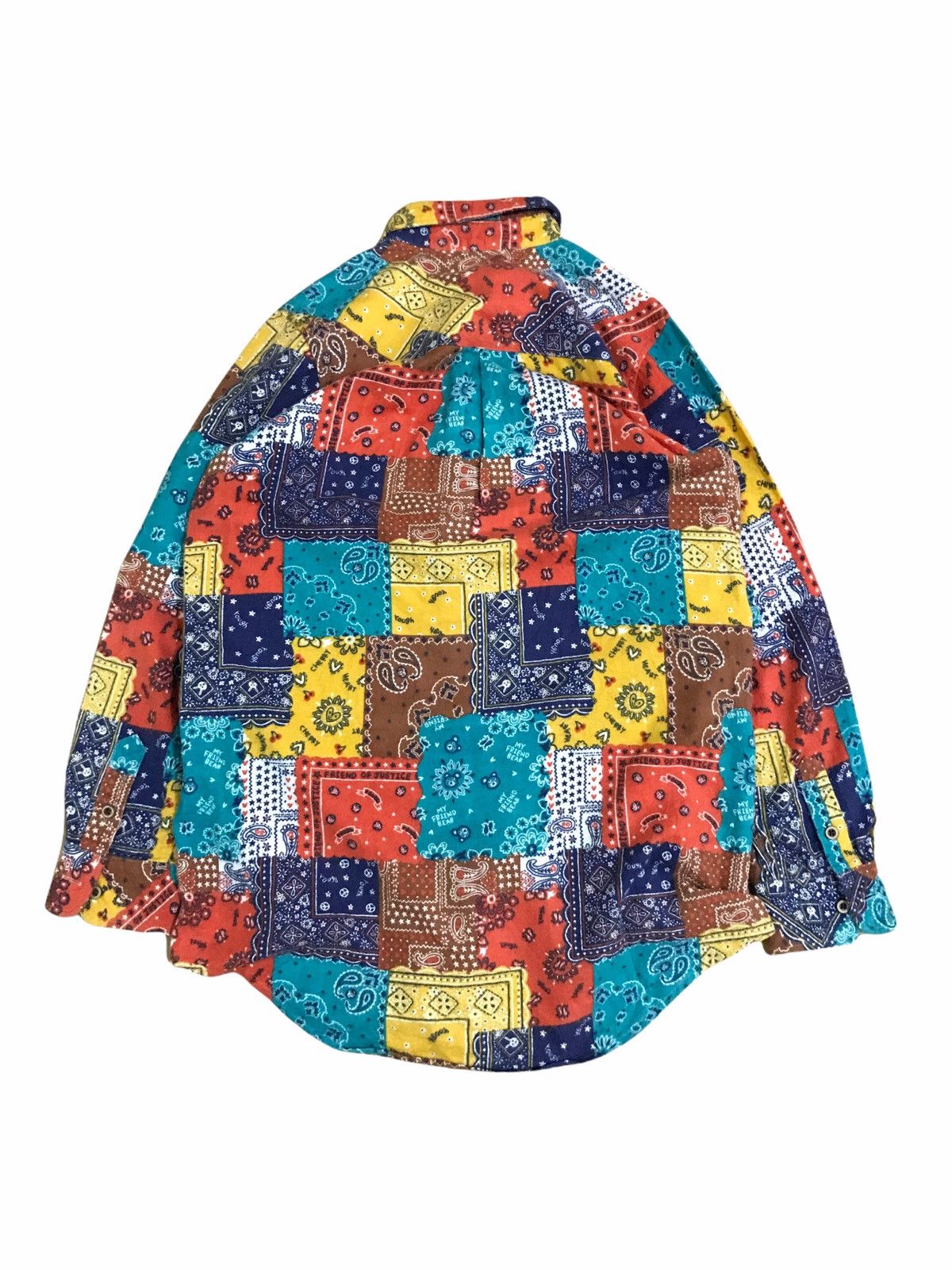 Japanese Brand Japanese Brand Rough Bandana Shirt Visvim Kapital Style Size US S / EU 44-46 / 1 - 2 Thumbnail