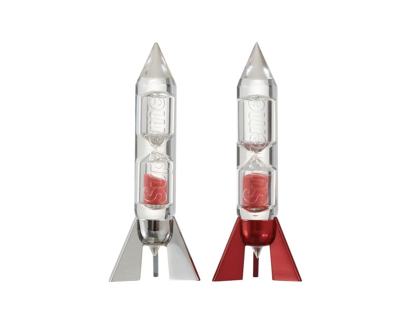 Supreme Supreme Rocket Timer (Set of 2) in Red and Silver Size ONE SIZE - 1 Preview