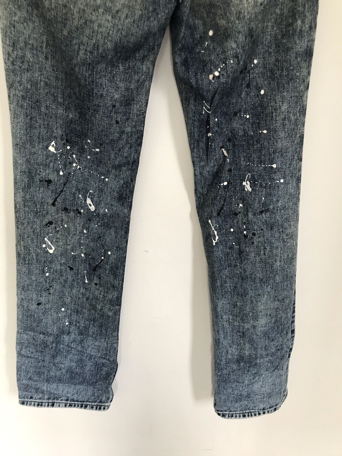 Edwin Vintage Edwin Acid Wash Splatter Painter Jeans Nice Design Size US 33 - 7 Thumbnail