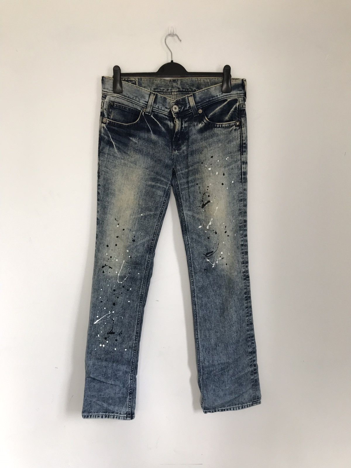Edwin Vintage Edwin Acid Wash Splatter Painter Jeans Nice Design Size US 33 - 1 Thumbnail