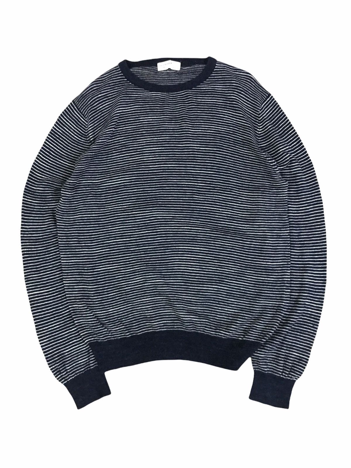 Japanese Brand Back Number Stripes Grunge LS Shirt Kurt Cobain Style Size US S / EU 44-46 / 1 - 1 Thumbnail