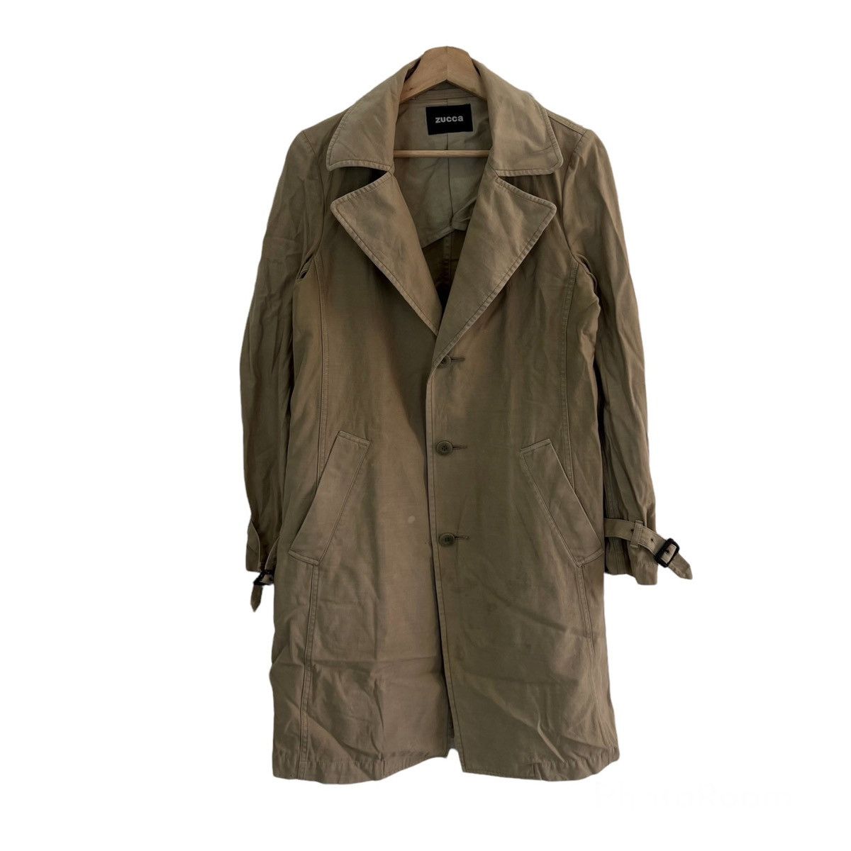 Issey Miyake RARE ZUCCA TRENCH LONG JACKET BY ISSEY MIYAKE Size US M / EU 48-50 / 2 - 1 Thumbnail