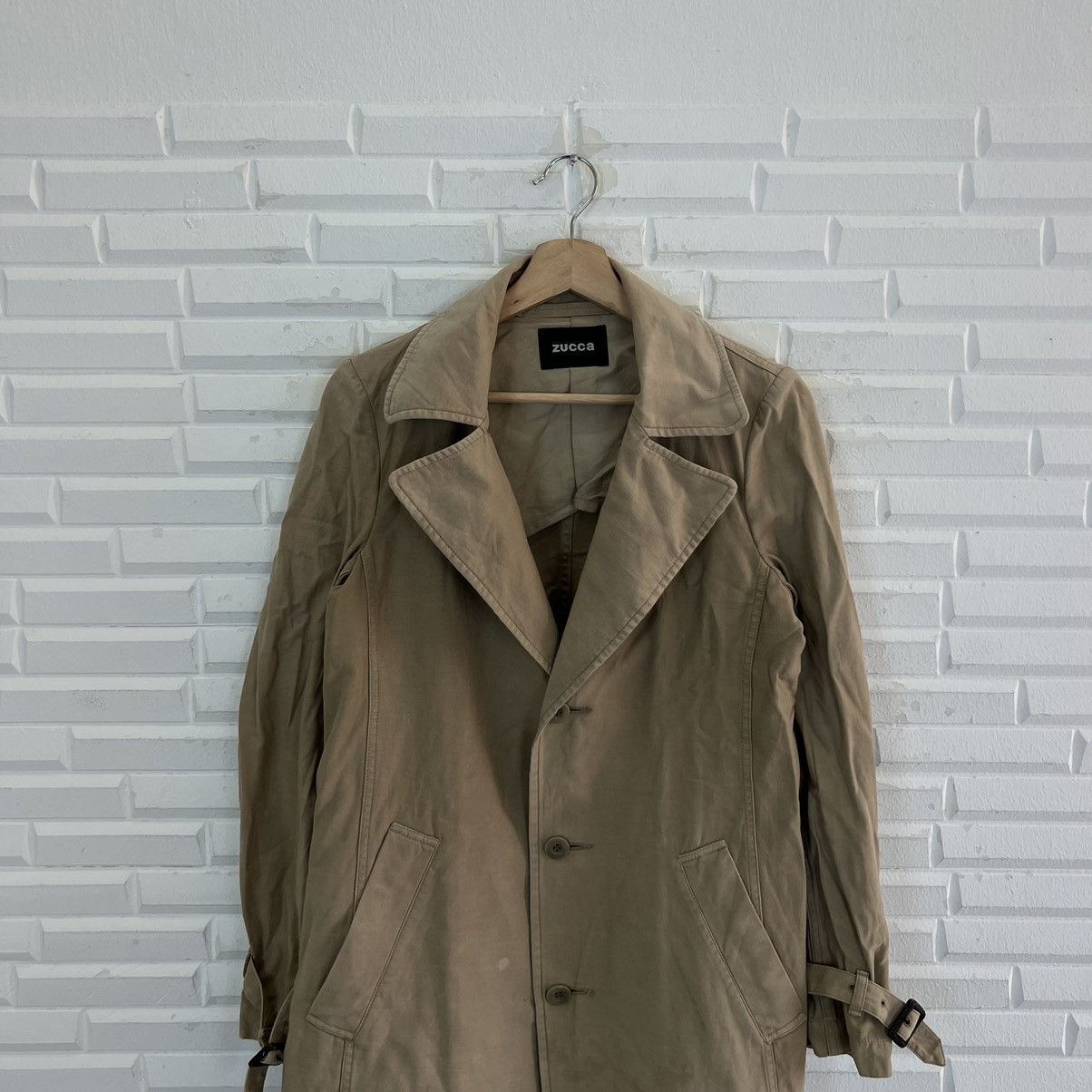 Issey Miyake RARE ZUCCA TRENCH LONG JACKET BY ISSEY MIYAKE Size US M / EU 48-50 / 2 - 3 Thumbnail