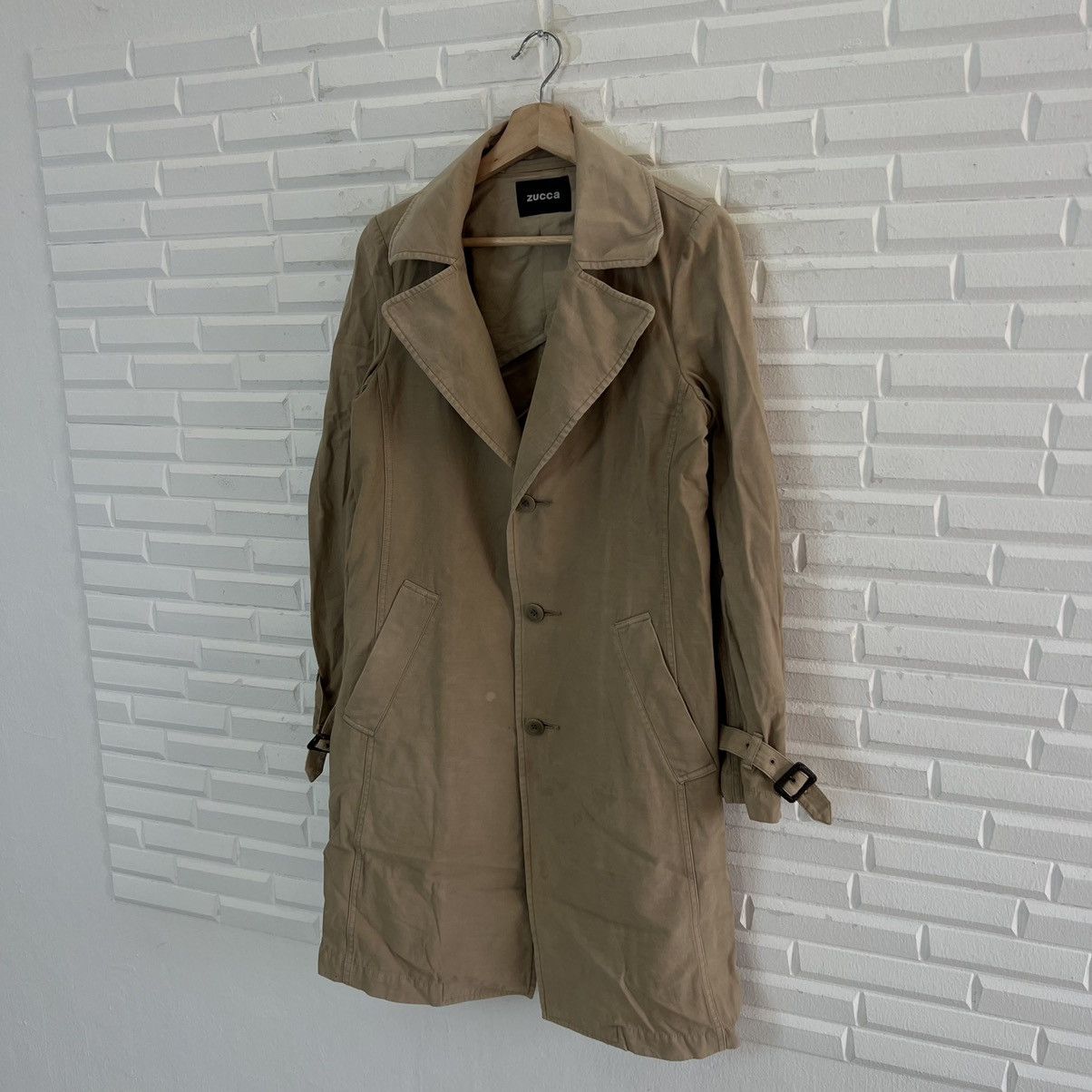 RARE ZUCCA TRENCH LONG JACKET BY ISSEY MIYAKE