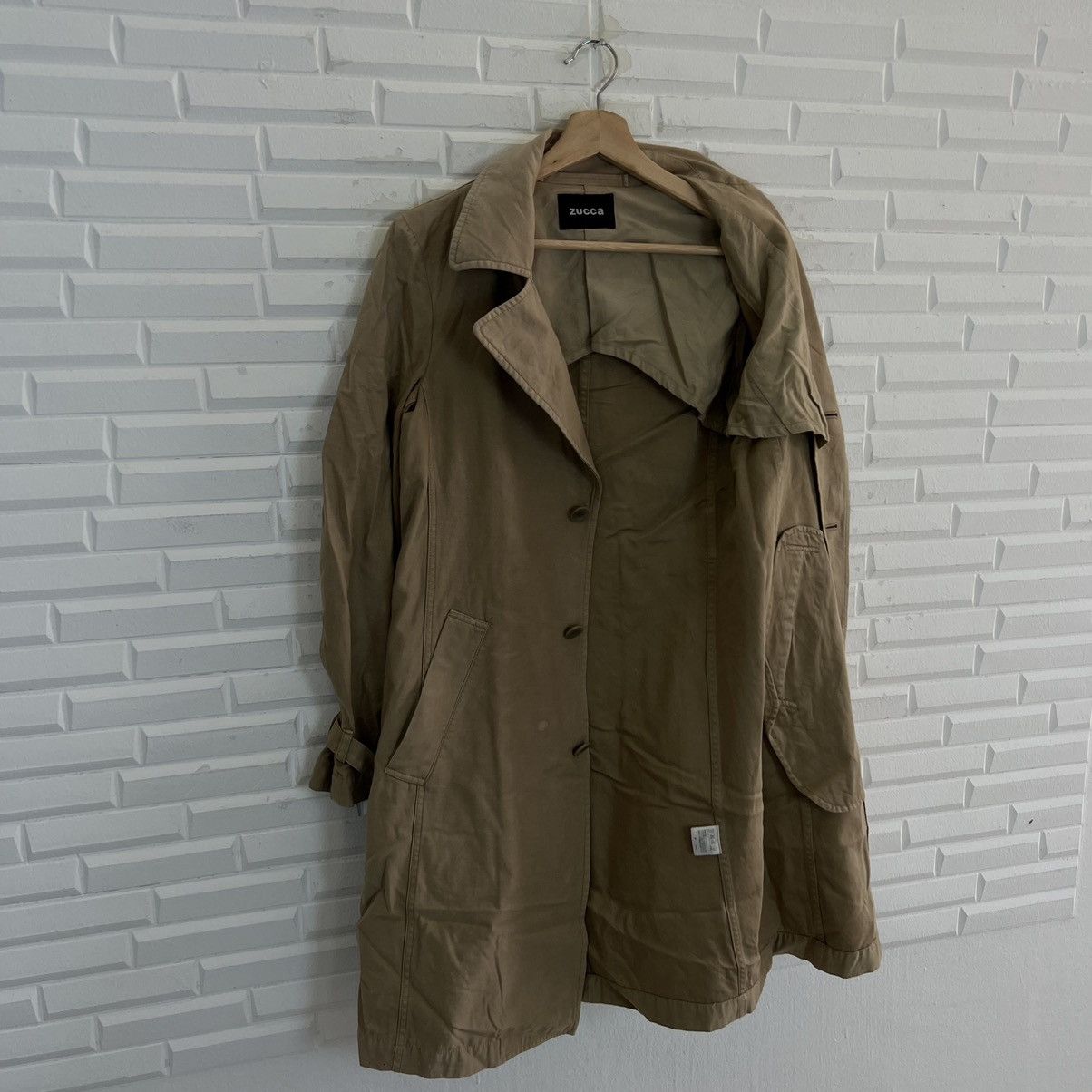Issey Miyake RARE ZUCCA TRENCH LONG JACKET BY ISSEY MIYAKE Size US M / EU 48-50 / 2 - 11 Thumbnail