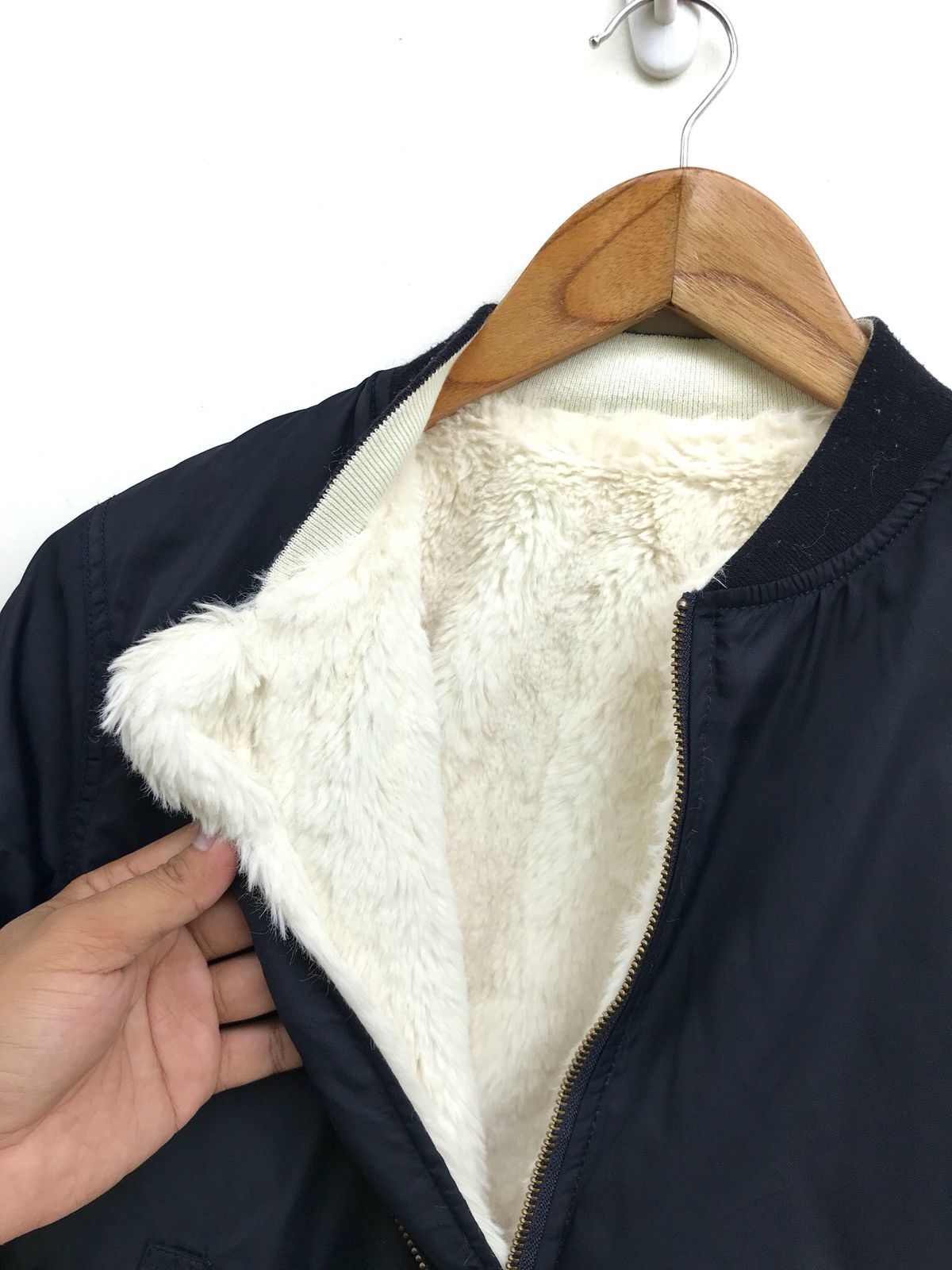 Designer × Japanese Brand MA-1 Earth Music & Ecology Reversible Bomber Jacket Size US M / EU 48-50 / 2 - 5 Thumbnail