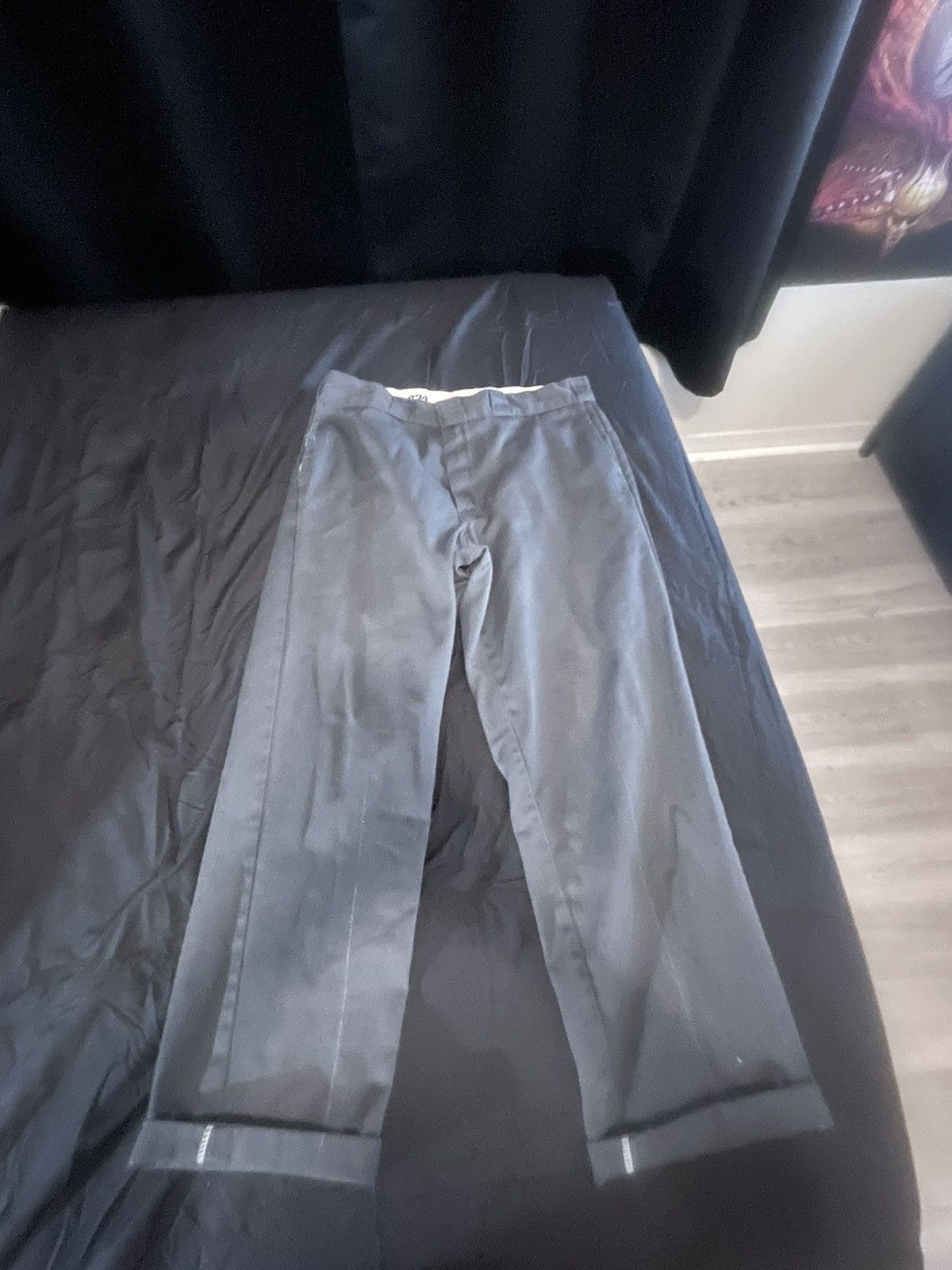 Vintage Dark Gray Dickies Pants | Grailed