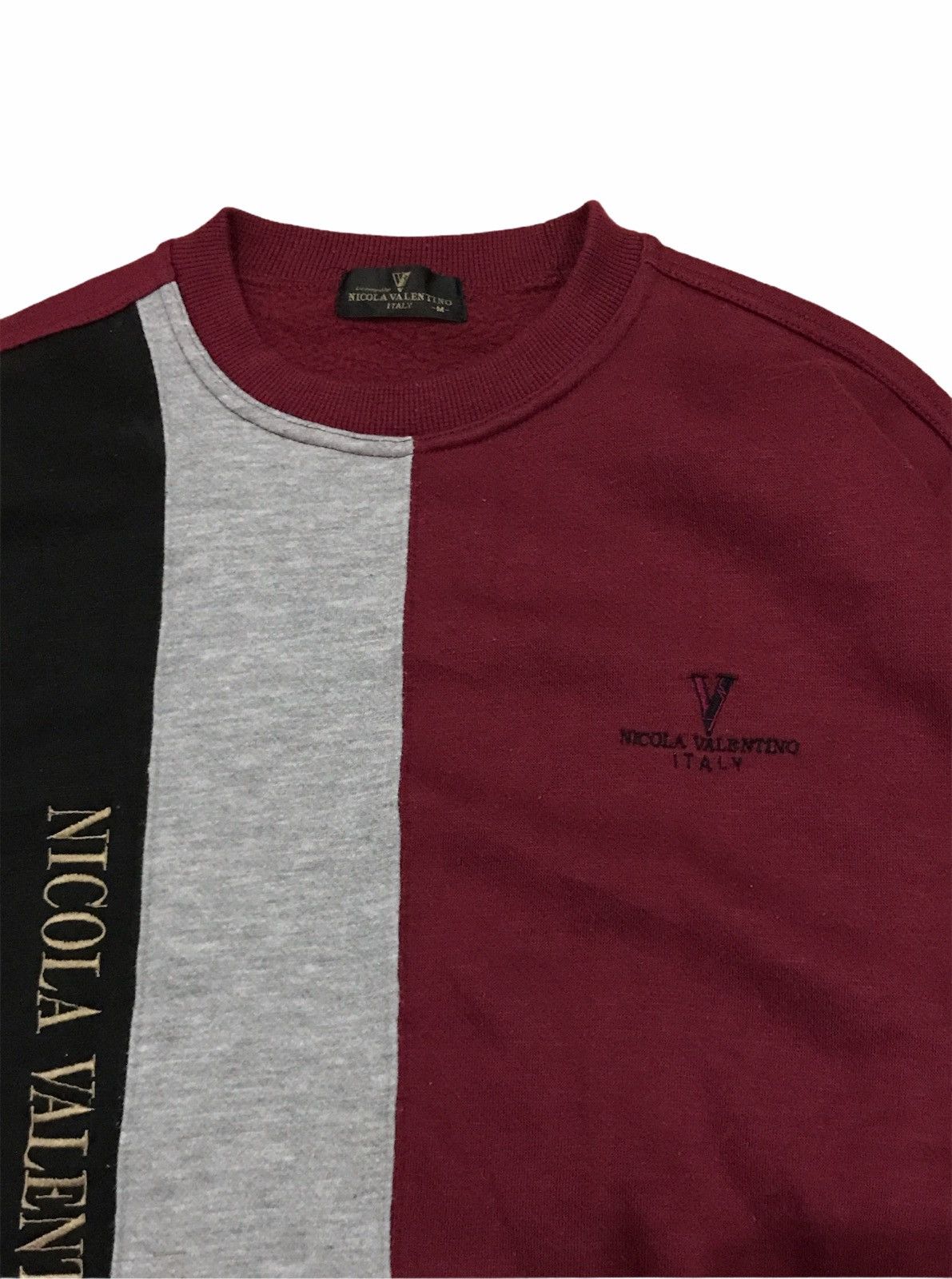 Valentino Vintage Nicola Valentino Multicolour Sweater Big Logo Size US M / EU 48-50 / 2 - 4 Thumbnail