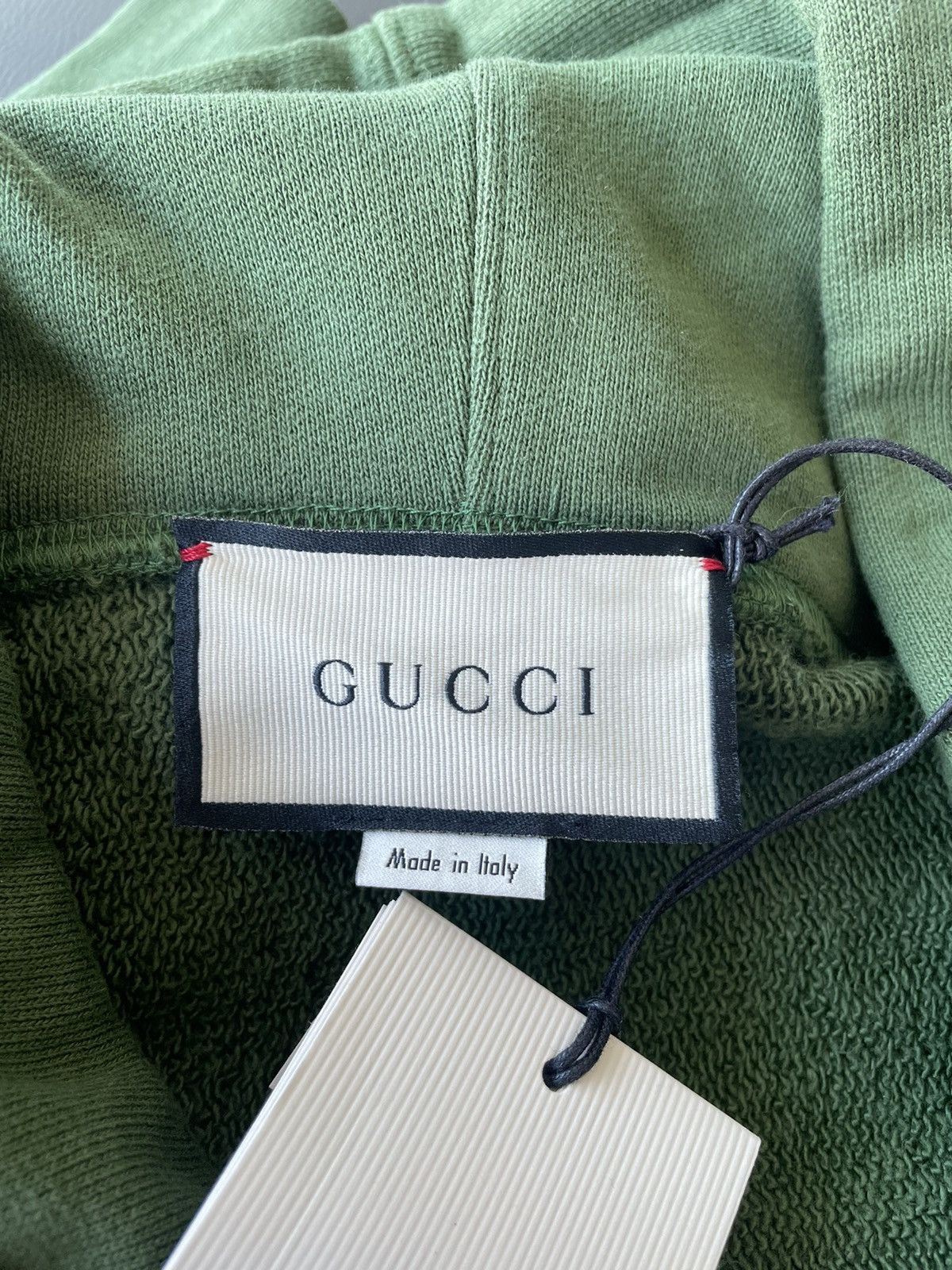 Gucci Rare Brand New Limited Super Runway Gucci Logo Heavy Hoodie Size US L / EU 52-54 / 3 - 7 Thumbnail