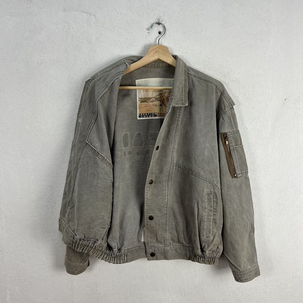 Japanese Brand VINTAGE CREATION COSMO BOMBER JACKET JAPAN Size US M / EU 48-50 / 2 - 10 Thumbnail