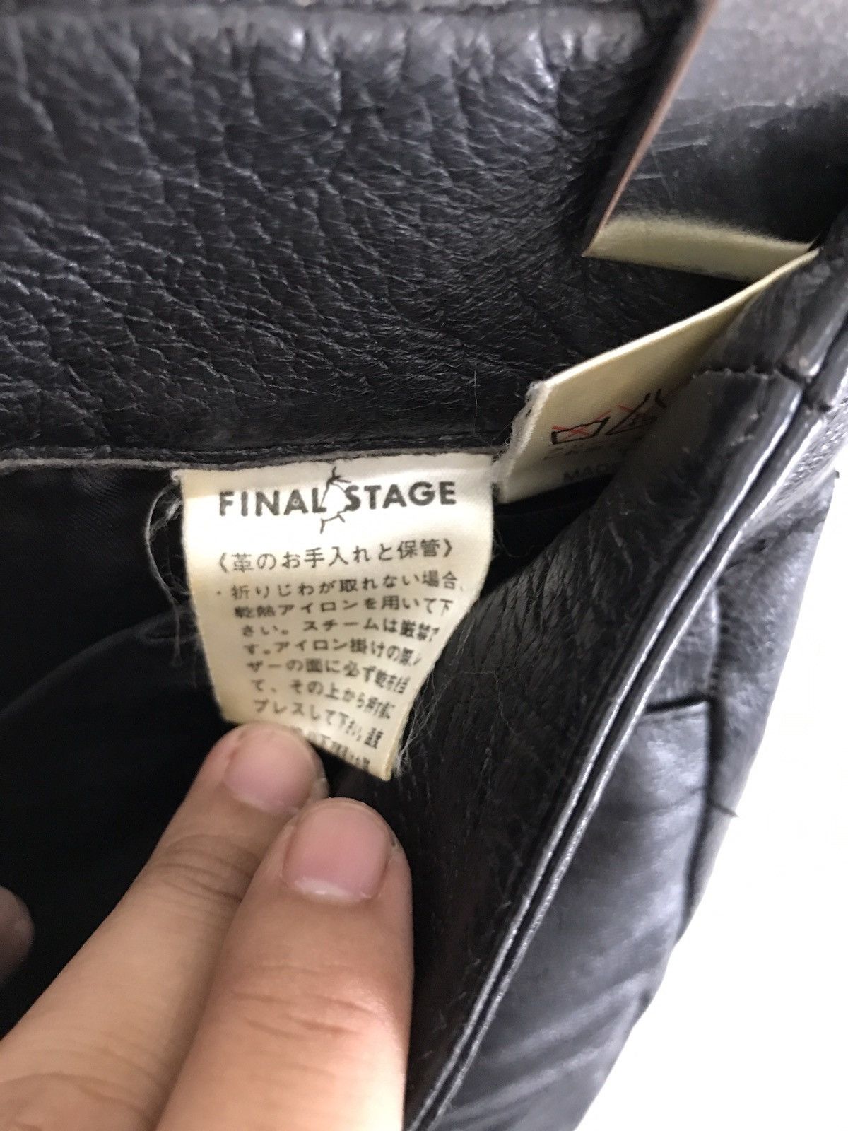 Japanese Brand × Leather Japanese Brand Final Stage Designer Leather Pants Size US 26 / EU 42 - 4 Thumbnail