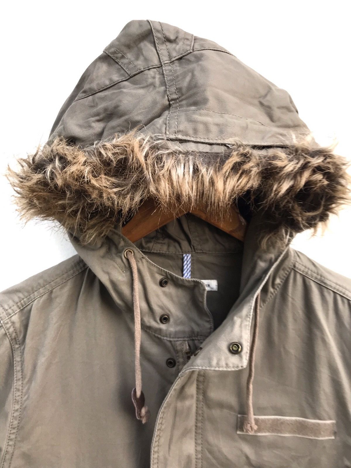 Designer × Japanese Brand Japanese Brand GRASS WATER Parkas Hoodie Faux Fur Jacket Size US S / EU 44-46 / 1 - 4 Thumbnail