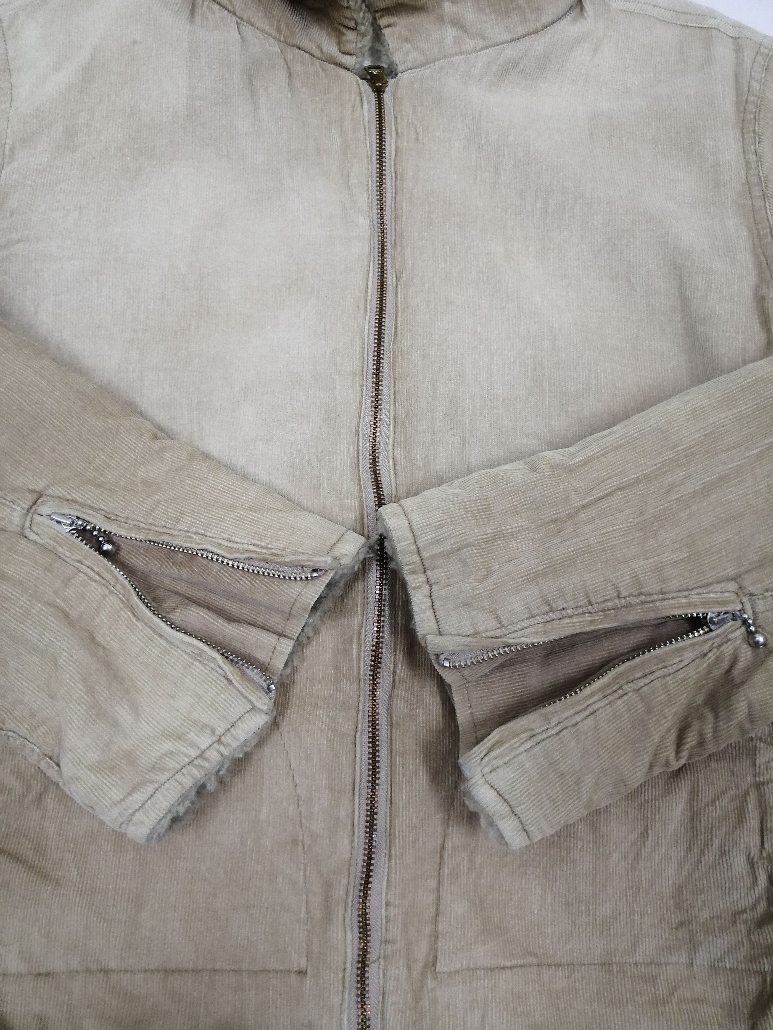 Devilock × Japanese Brand Devilock Corduroy Lined Sherpa Zipper Jacket Size US M / EU 48-50 / 2 - 5 Thumbnail