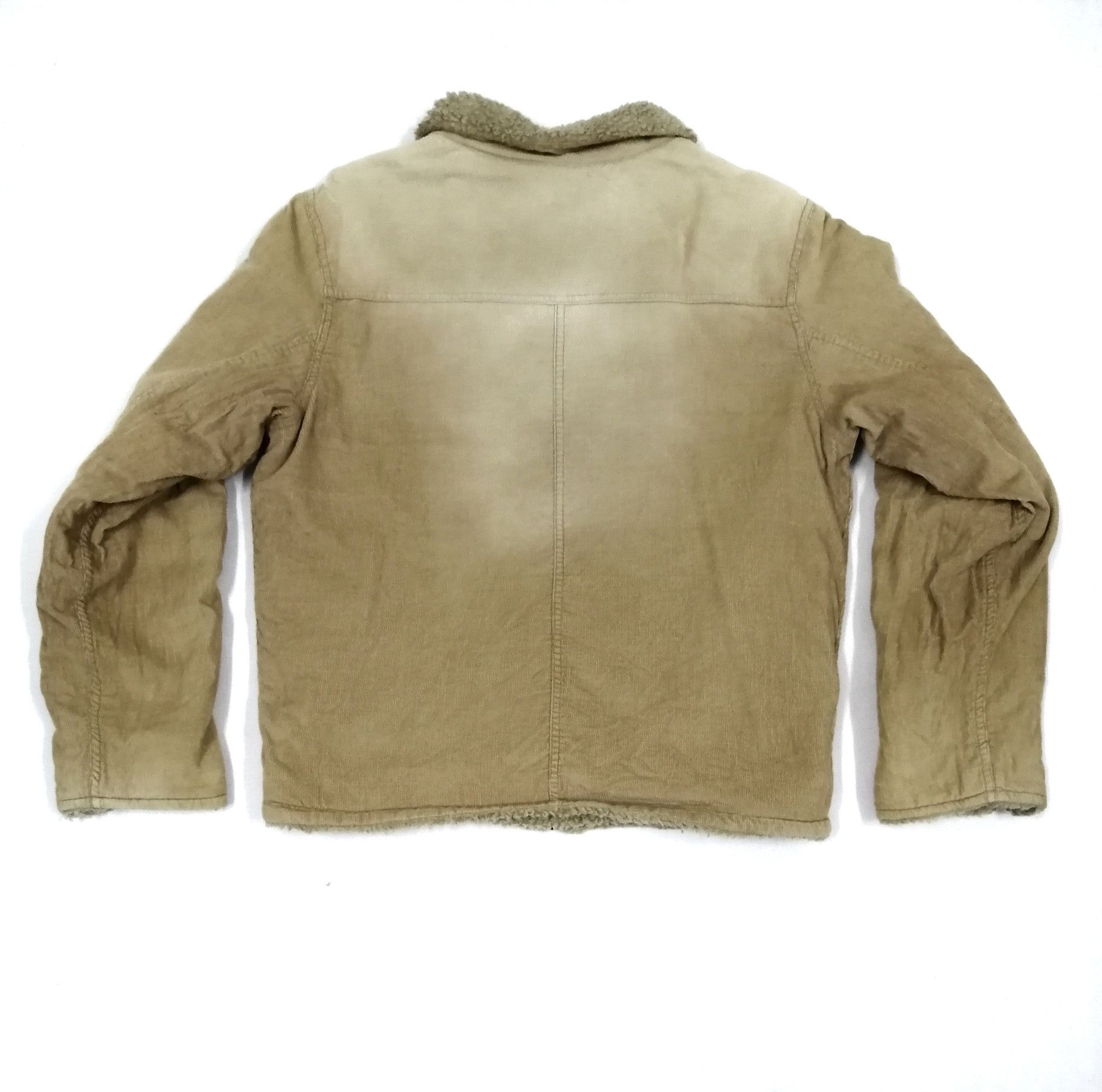Devilock × Japanese Brand Devilock Corduroy Lined Sherpa Zipper Jacket Size US M / EU 48-50 / 2 - 3 Thumbnail