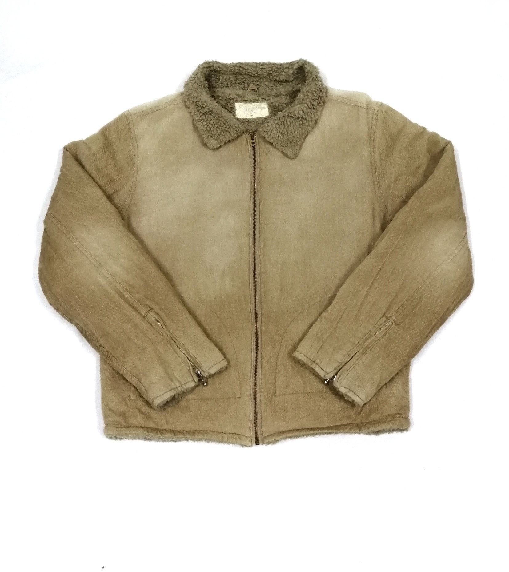 Devilock × Japanese Brand Devilock Corduroy Lined Sherpa Zipper Jacket Size US M / EU 48-50 / 2 - 1 Thumbnail