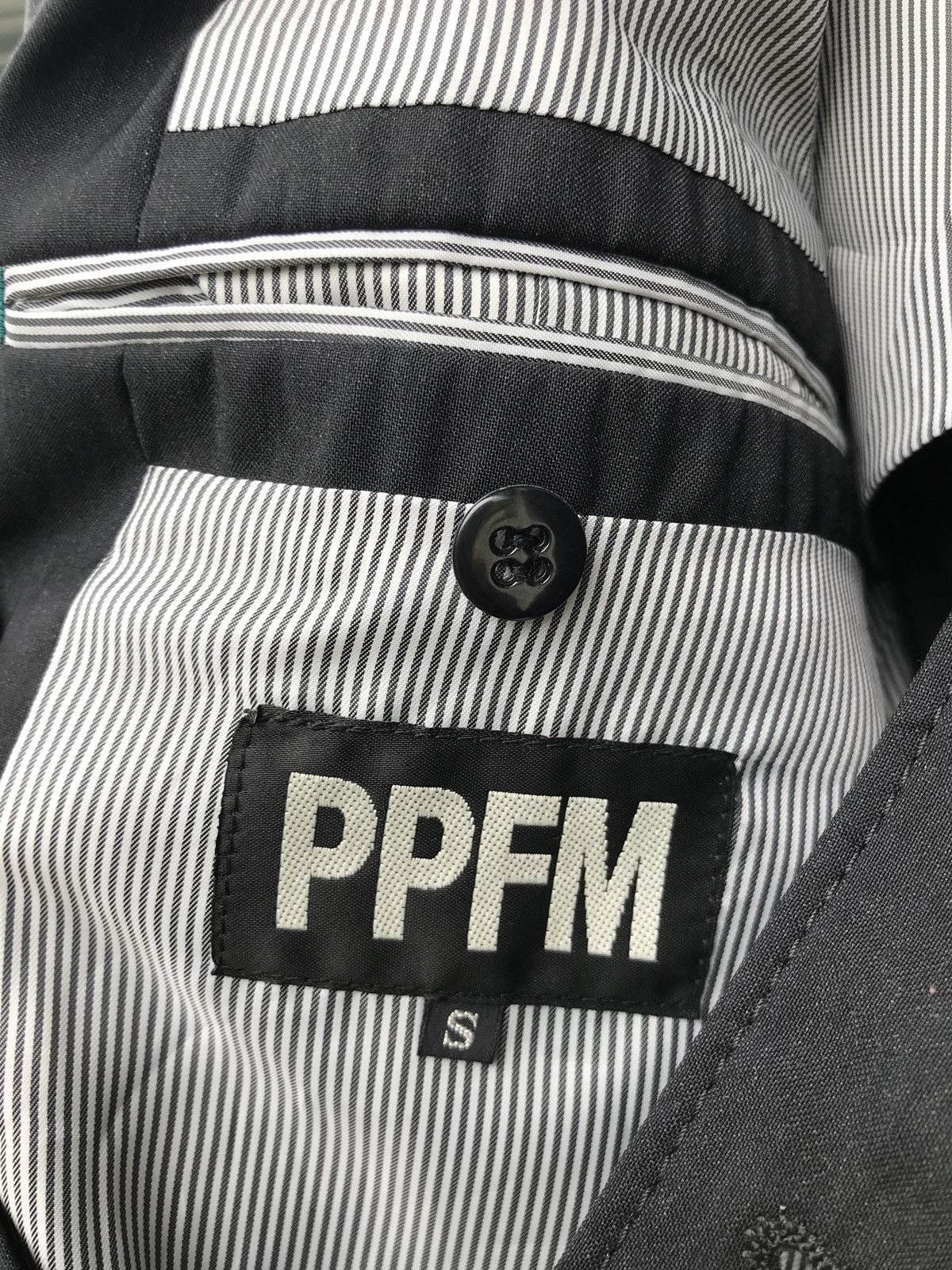 Designer × PPFM Japanese Brand PPFM Lightweight Coat Blazer Armpit 21”x29” Size US S / EU 44-46 / 1 - 9 Thumbnail