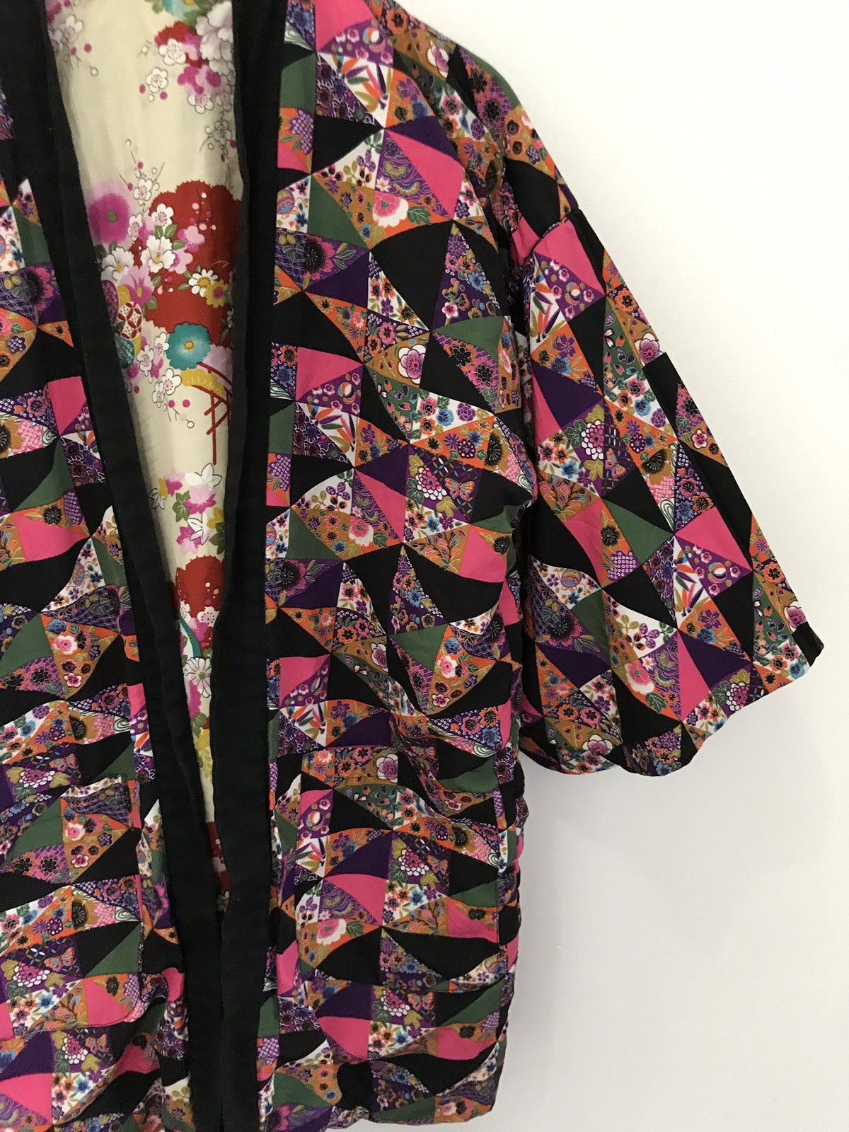 Japanese Brand × Vintage Vintage Japanese Traditional Multicolour Hanten Kimono Size US M / EU 48-50 / 2 - 5 Thumbnail
