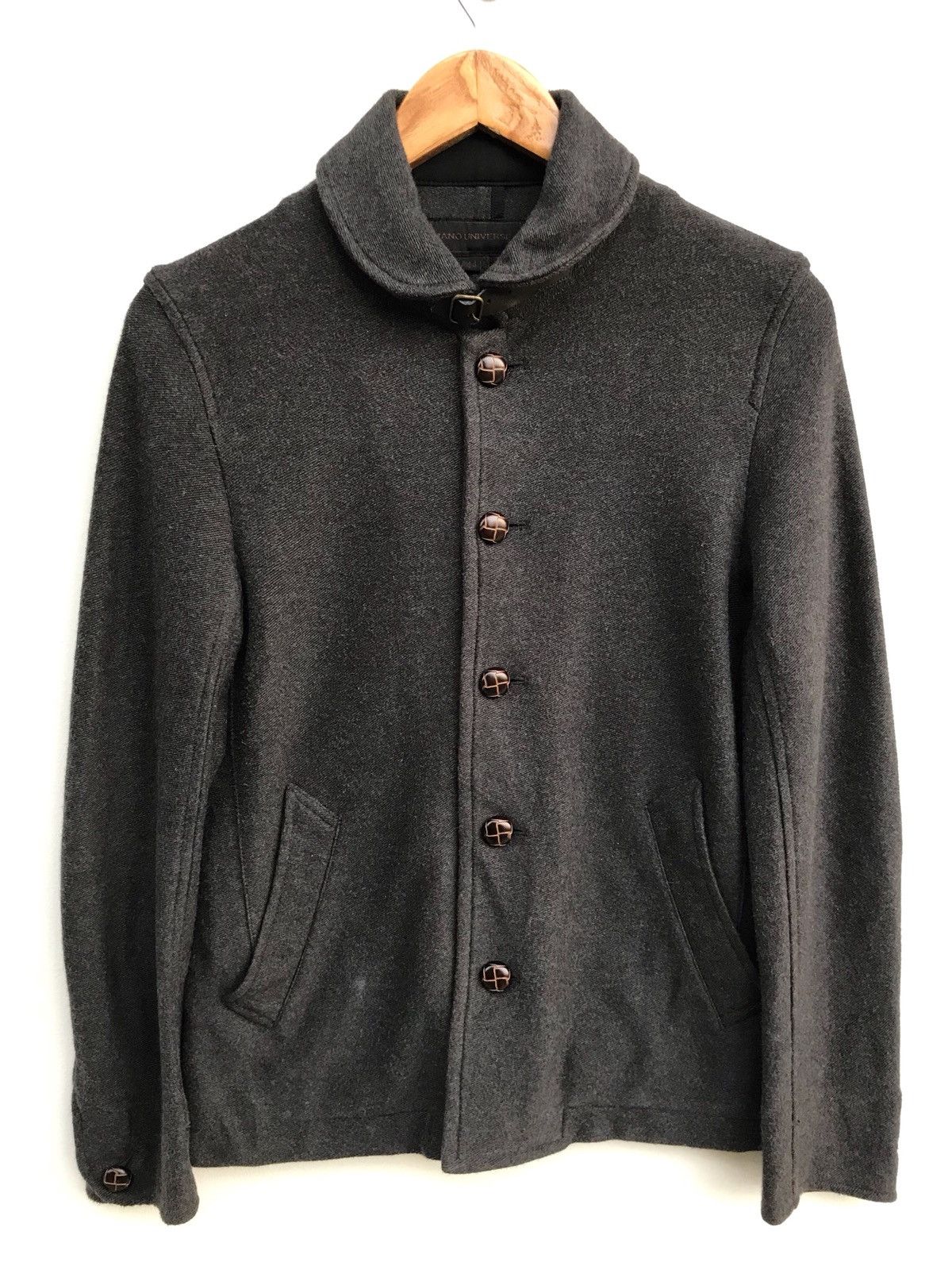 NANO universe Japanese Brand Nano Universe Button Jacket Size US S / EU 44-46 / 1 - 1 Thumbnail